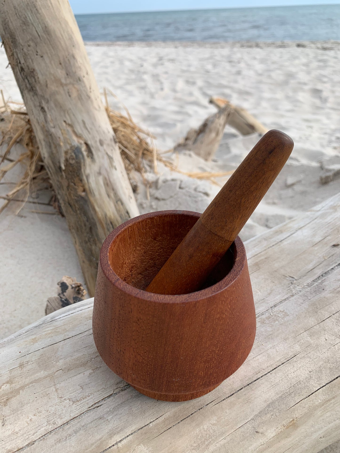 Murbruk i teak