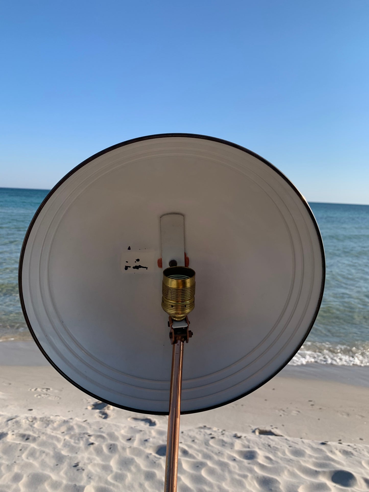 Helo lampa Metall/koppar