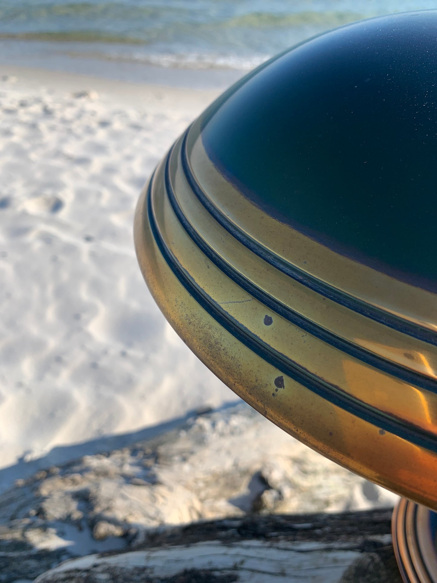 Helo lampa Metall/koppar