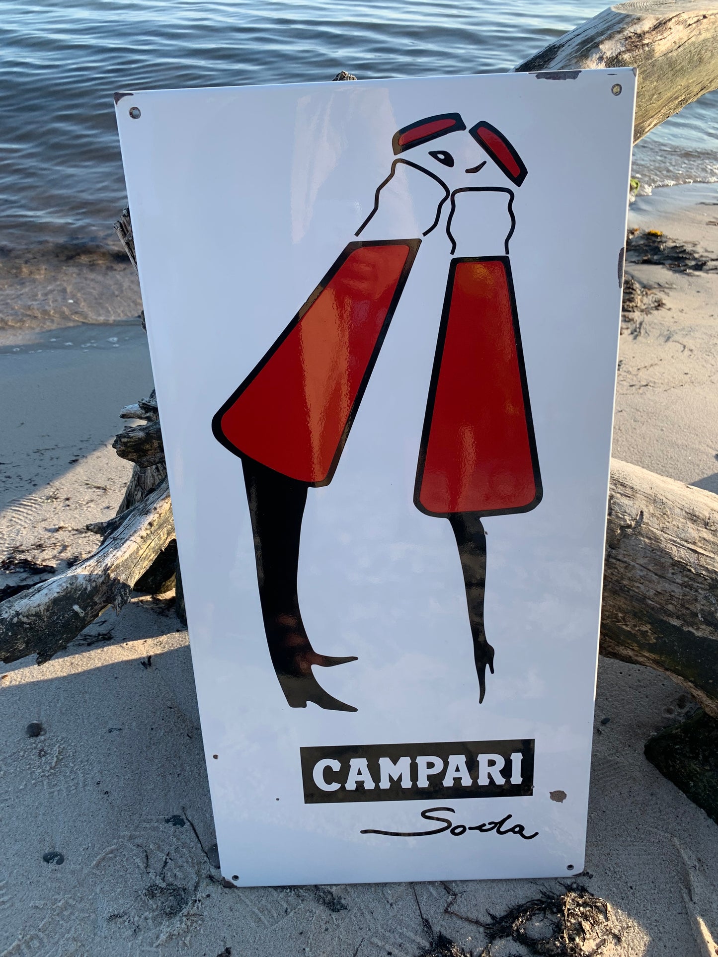 Campari emaljskylt