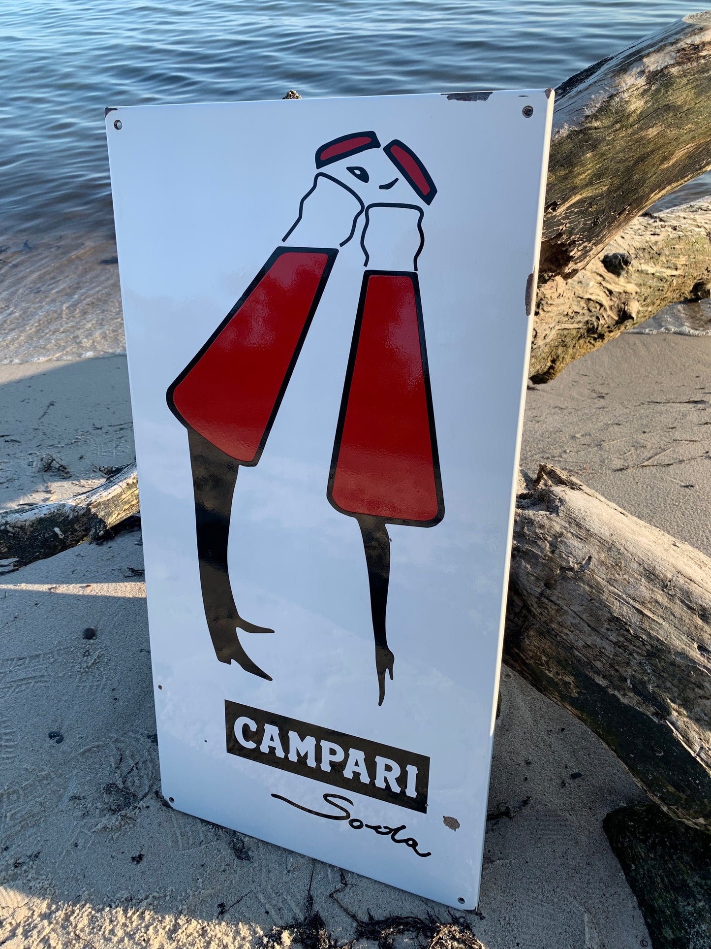 Campari emaljskylt