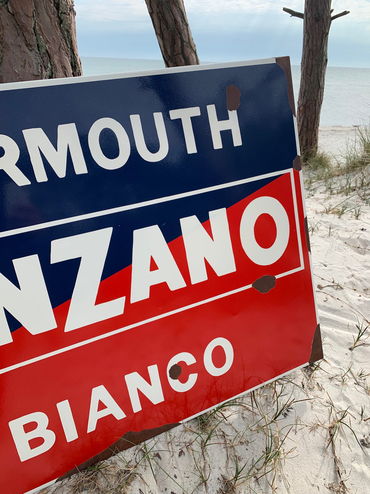 Cinzano emaljskylt