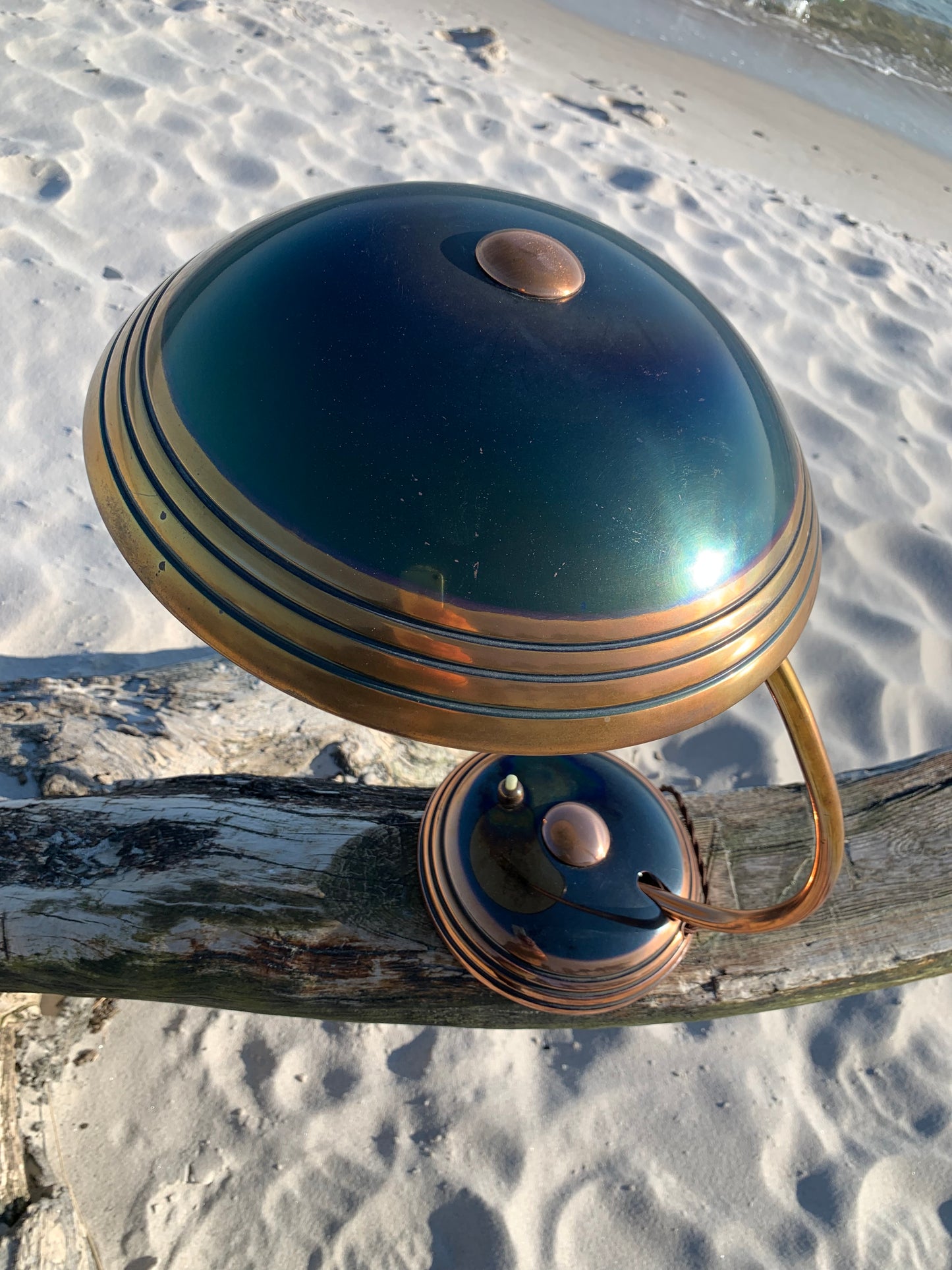 Helo lampa Metall/koppar
