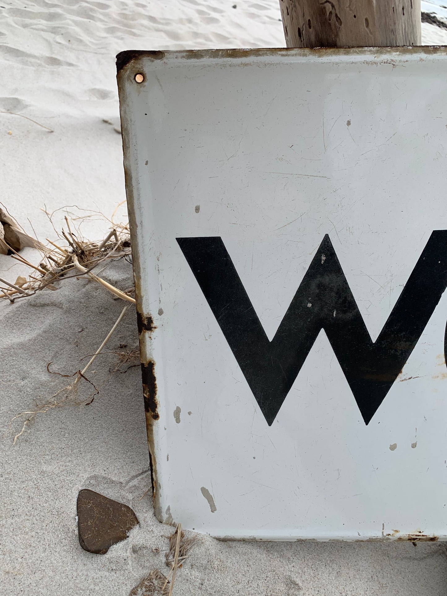 Emaljskylt - WC