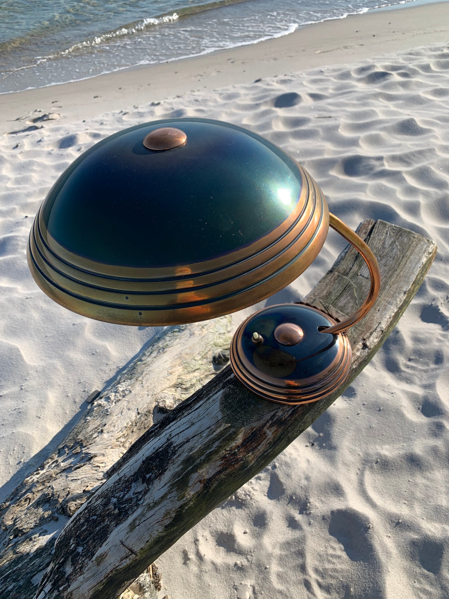 Helo lampa Metall/koppar