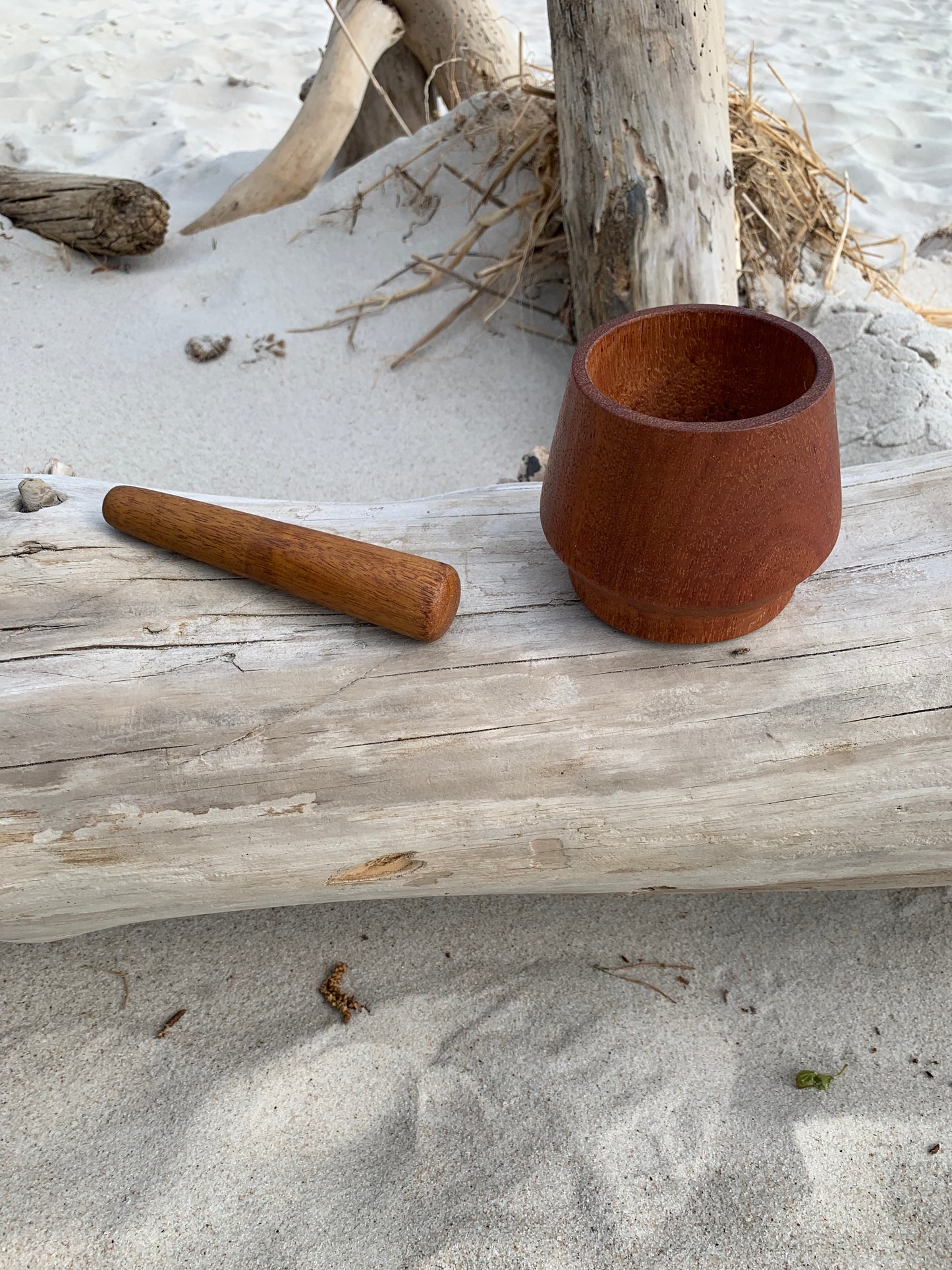 Murbruk i teak