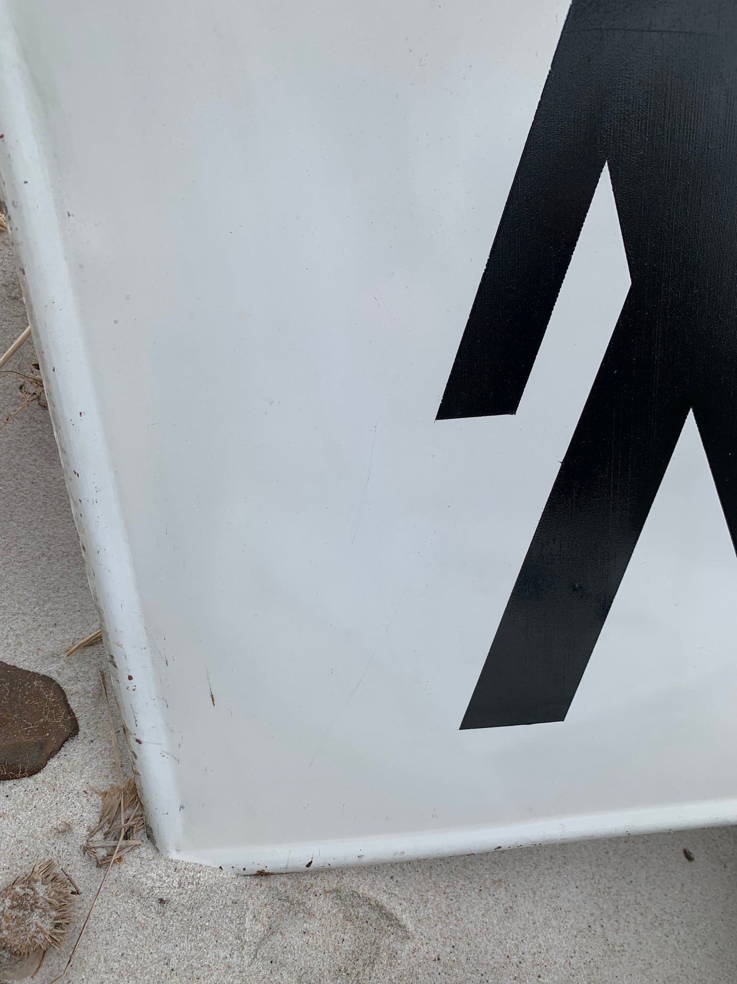 Gamla skyltar från järnvägsstationen - 2 st. säljs tillsammans
