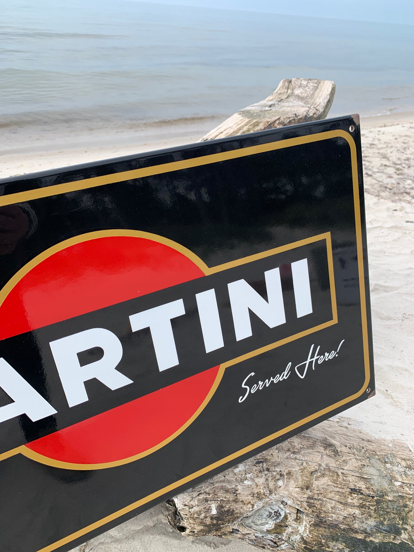 Martini emaljskylt