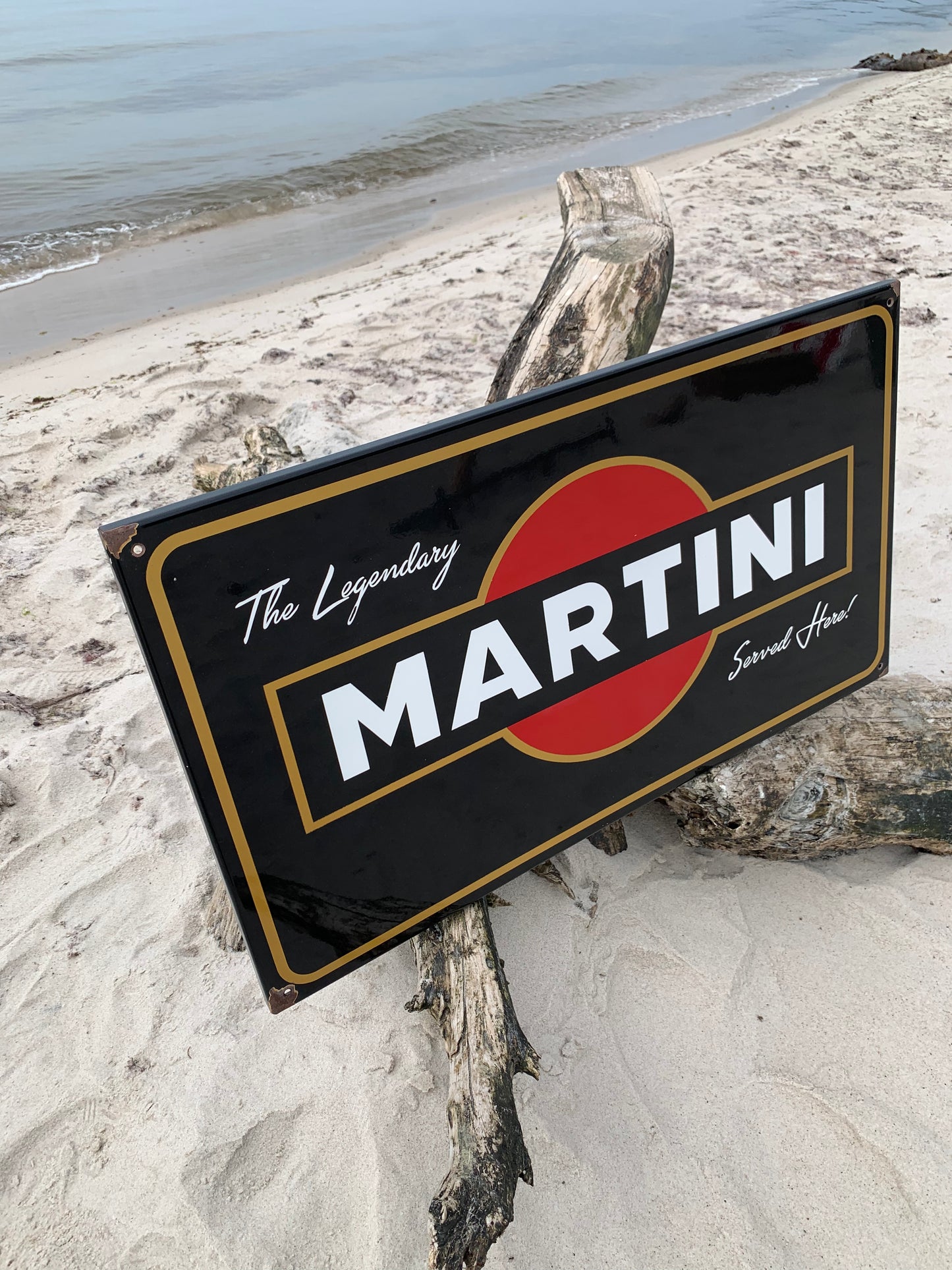 Martini emaljskylt