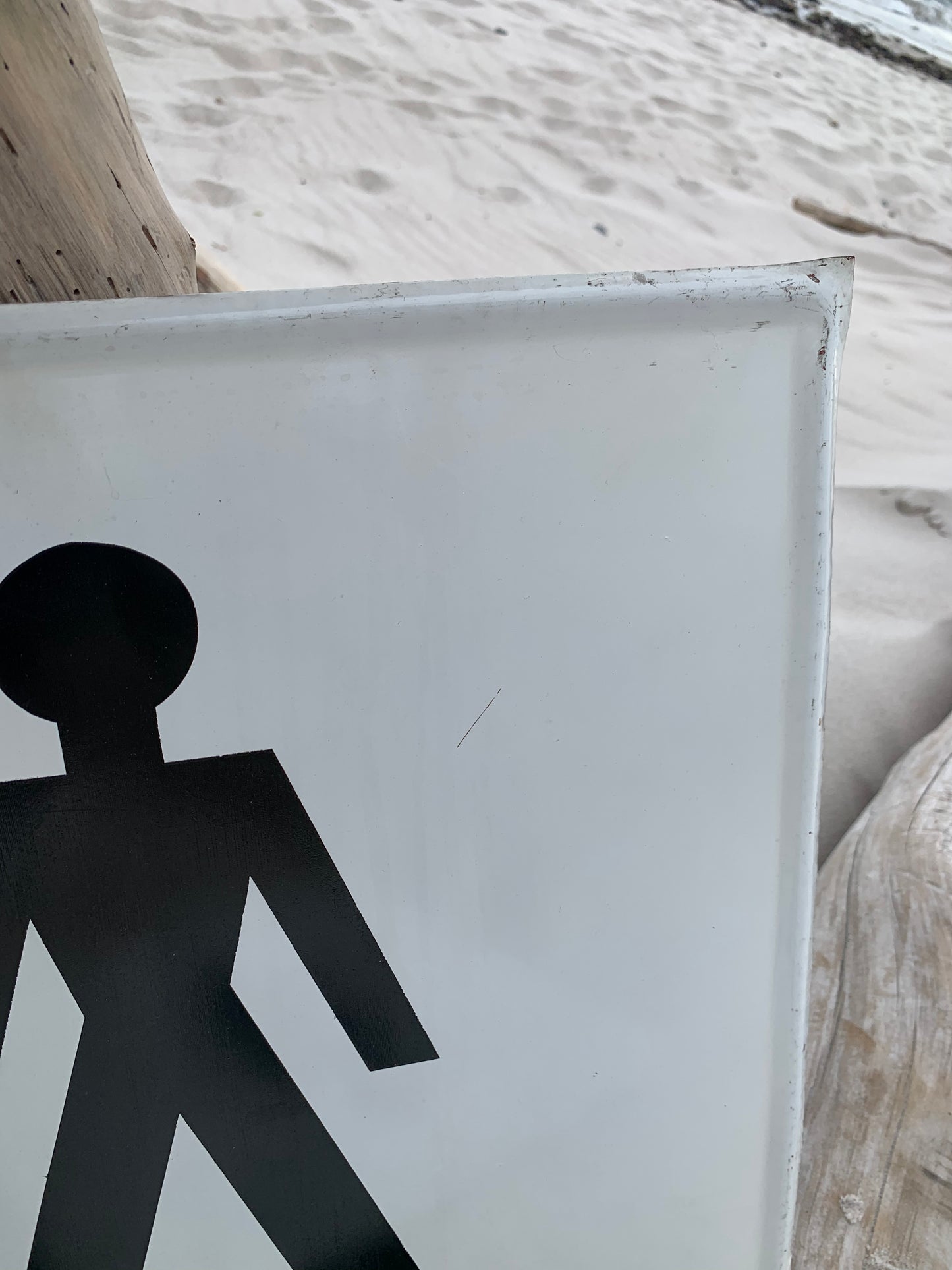 Gamla skyltar från järnvägsstationen - 2 st. säljs tillsammans