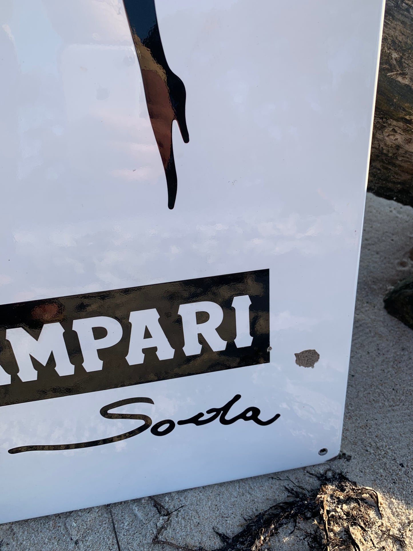 Campari emaljskylt