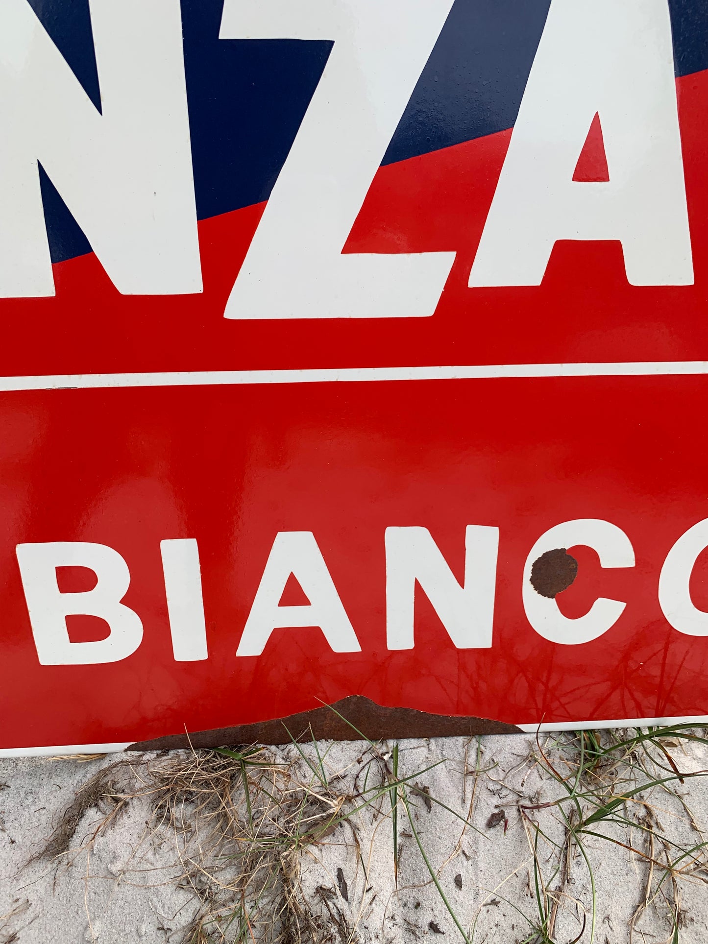Cinzano emaljskylt