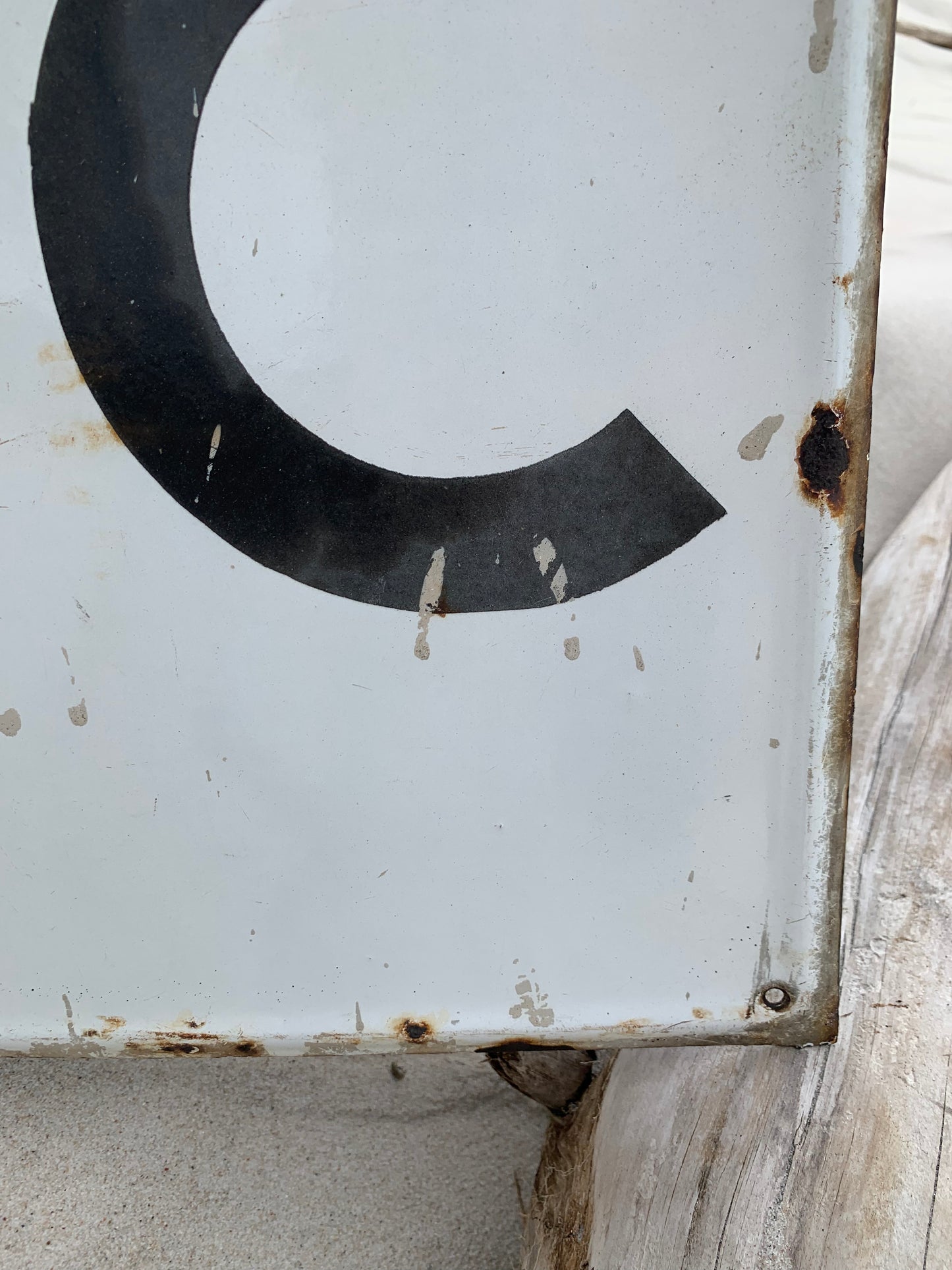 Emaljskylt - WC