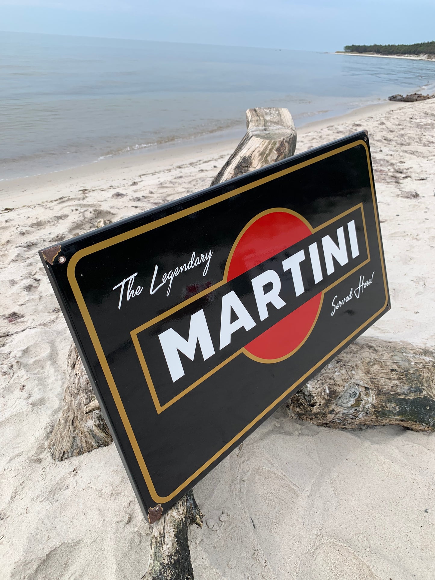 Martini emaljskylt