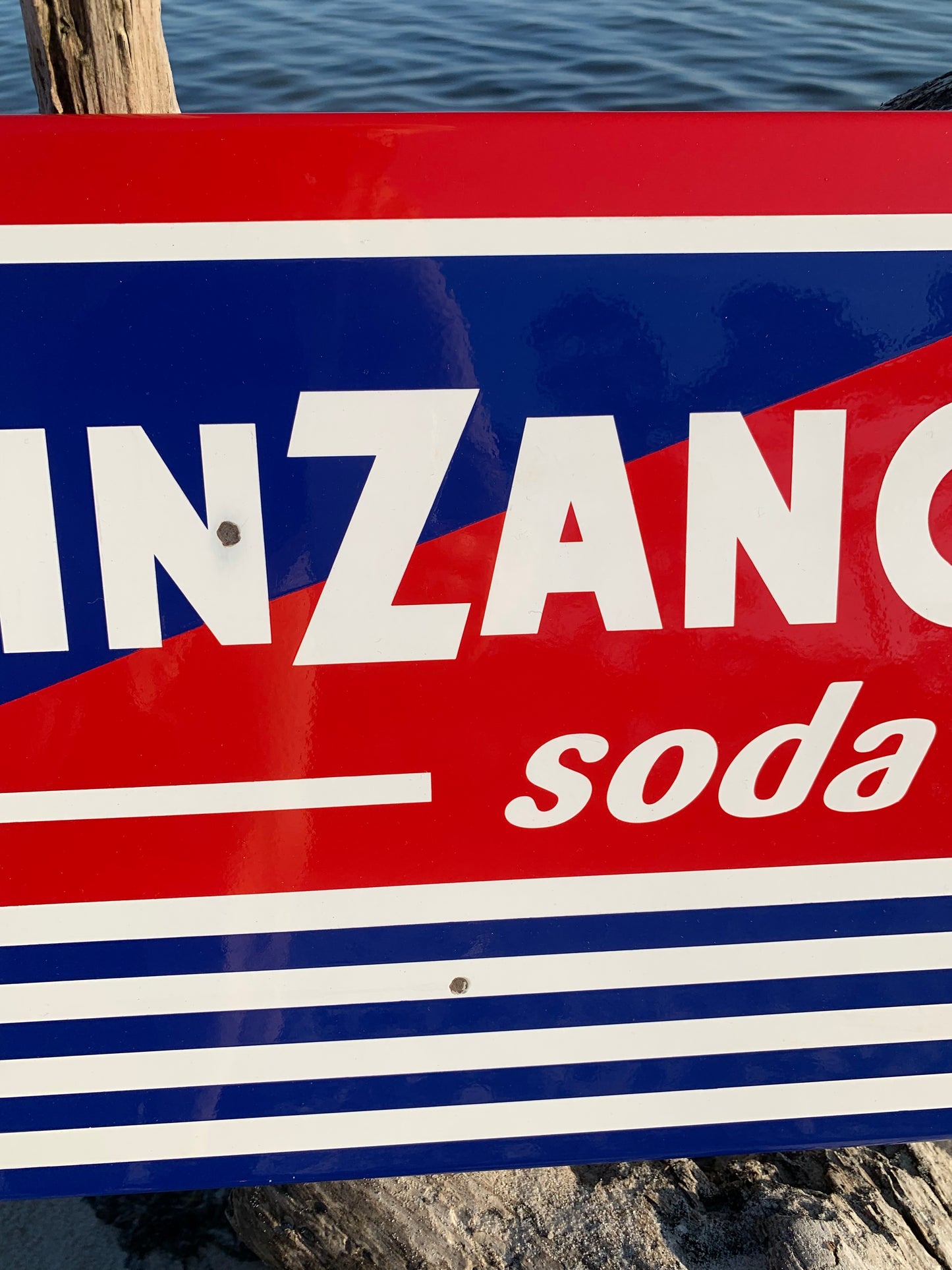 Cinzano soda emaljskylt