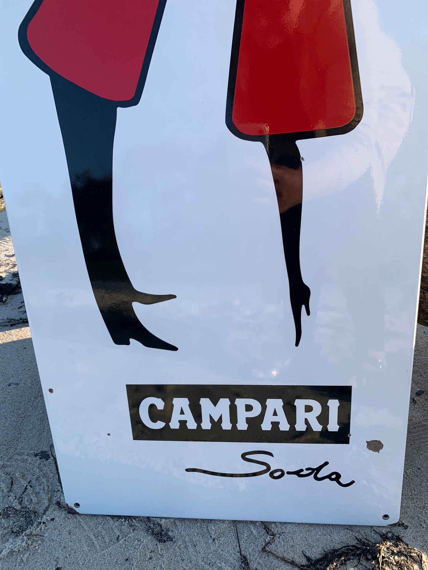 Campari emaljskylt
