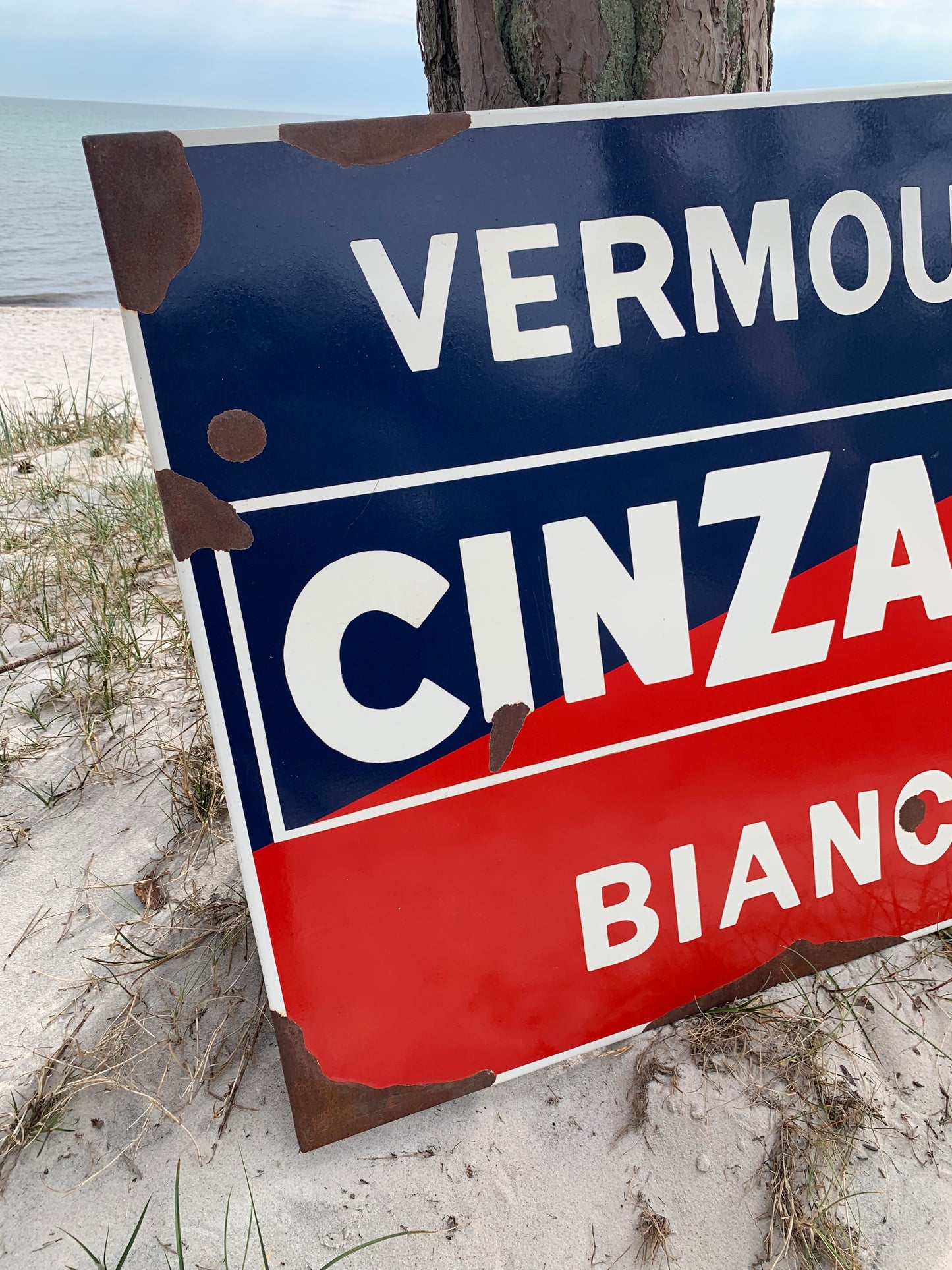 Cinzano emaljskylt