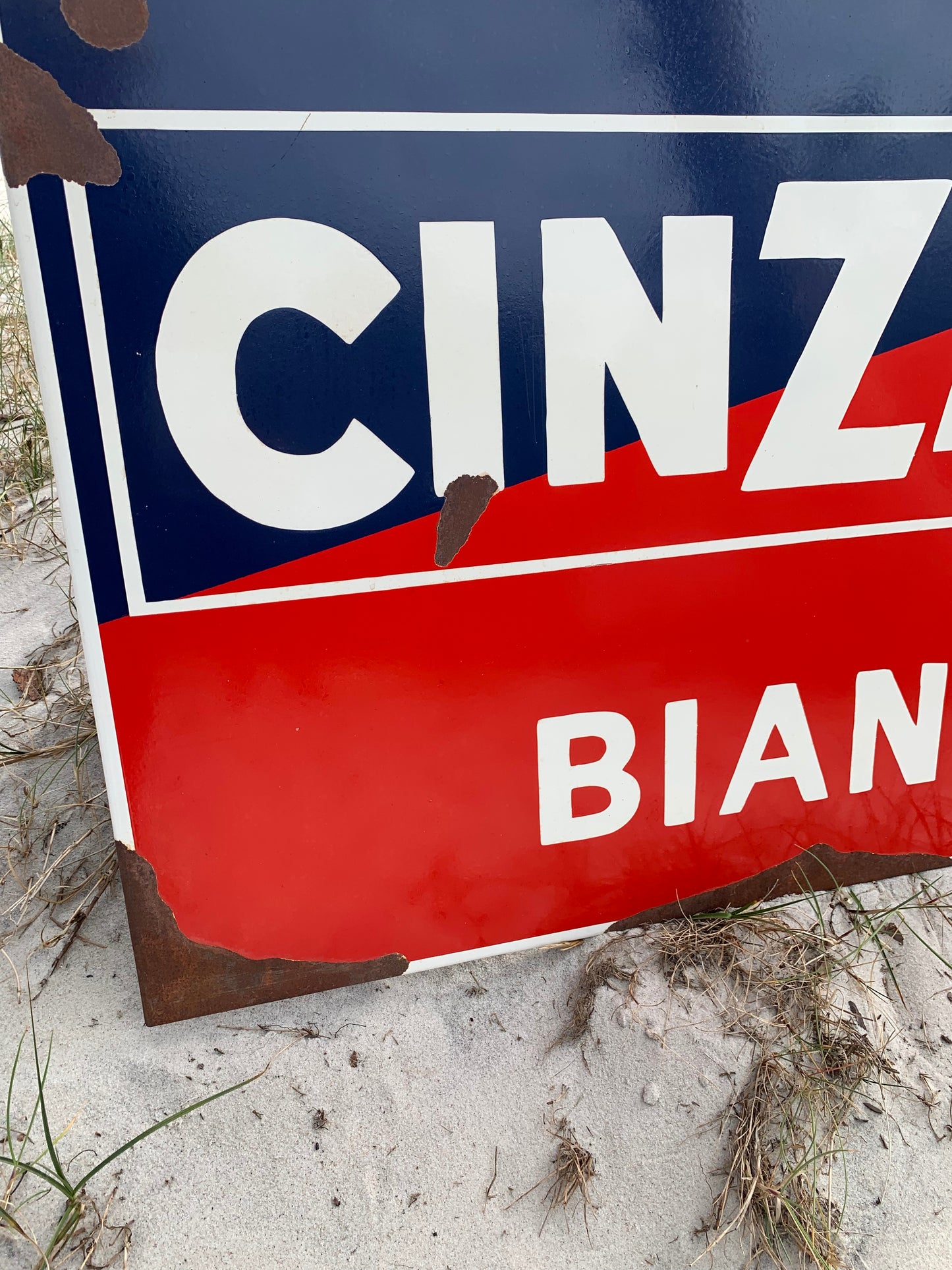 Cinzano emaljskylt