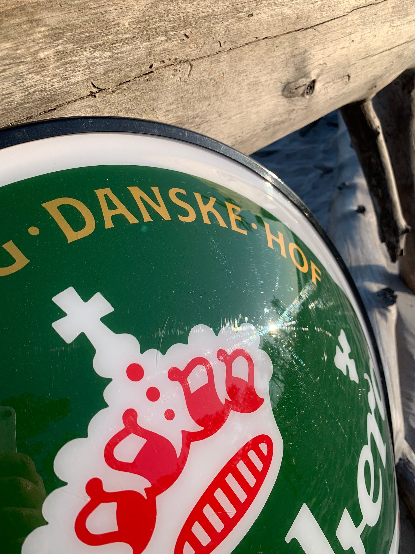 Carlsberg lysskilt