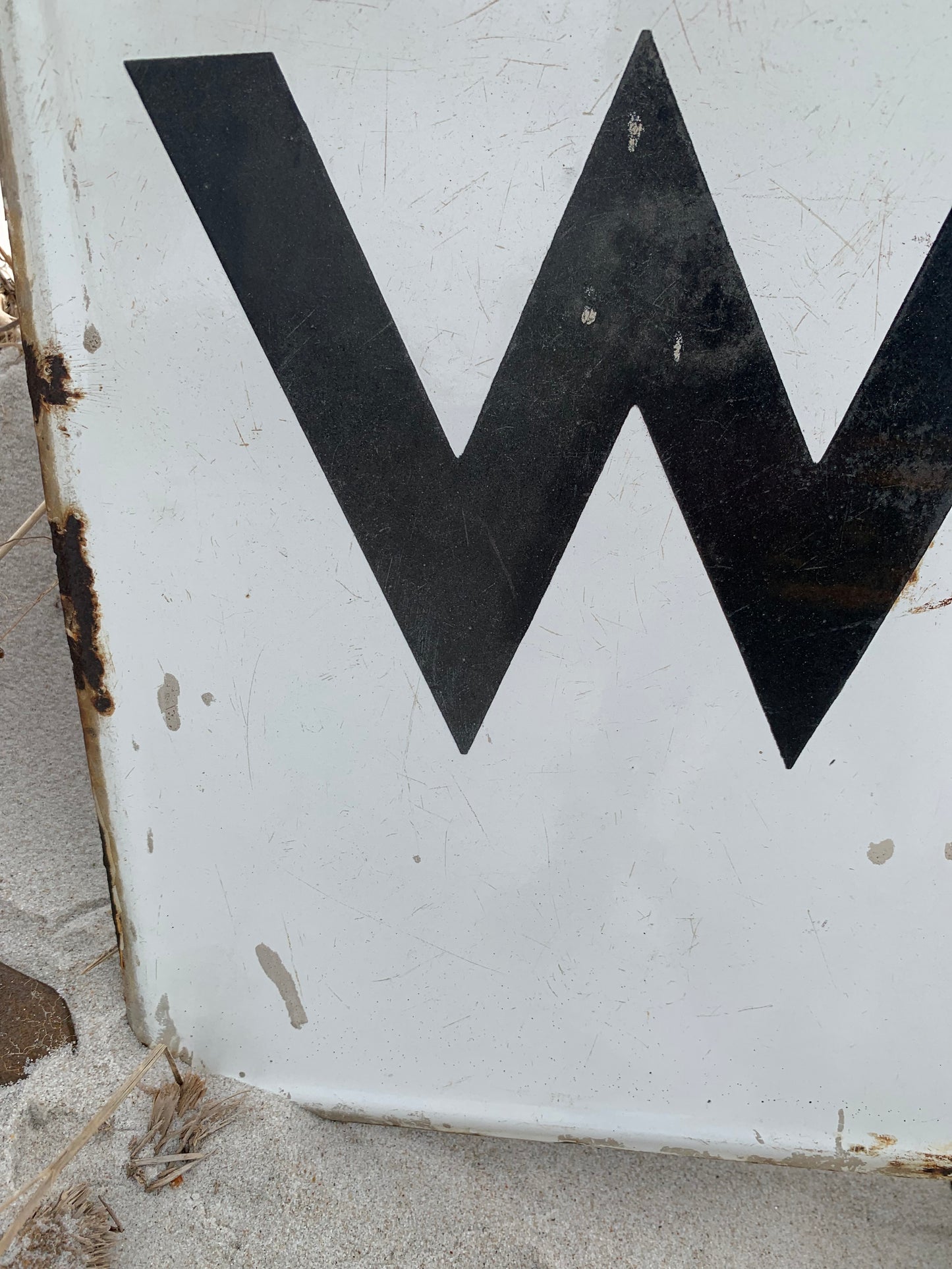 Emaljskylt - WC