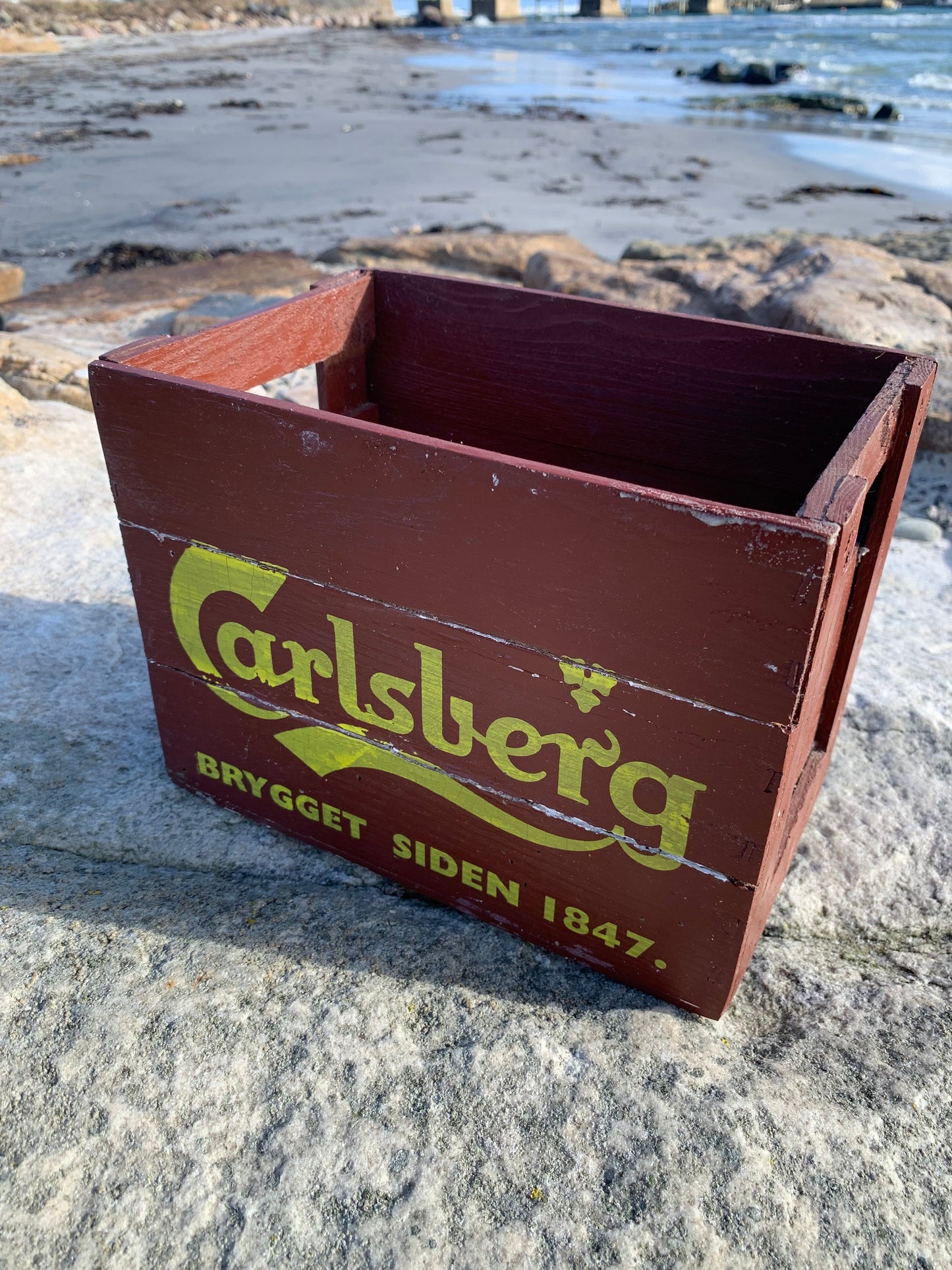 Liten Carlsberg öllåda