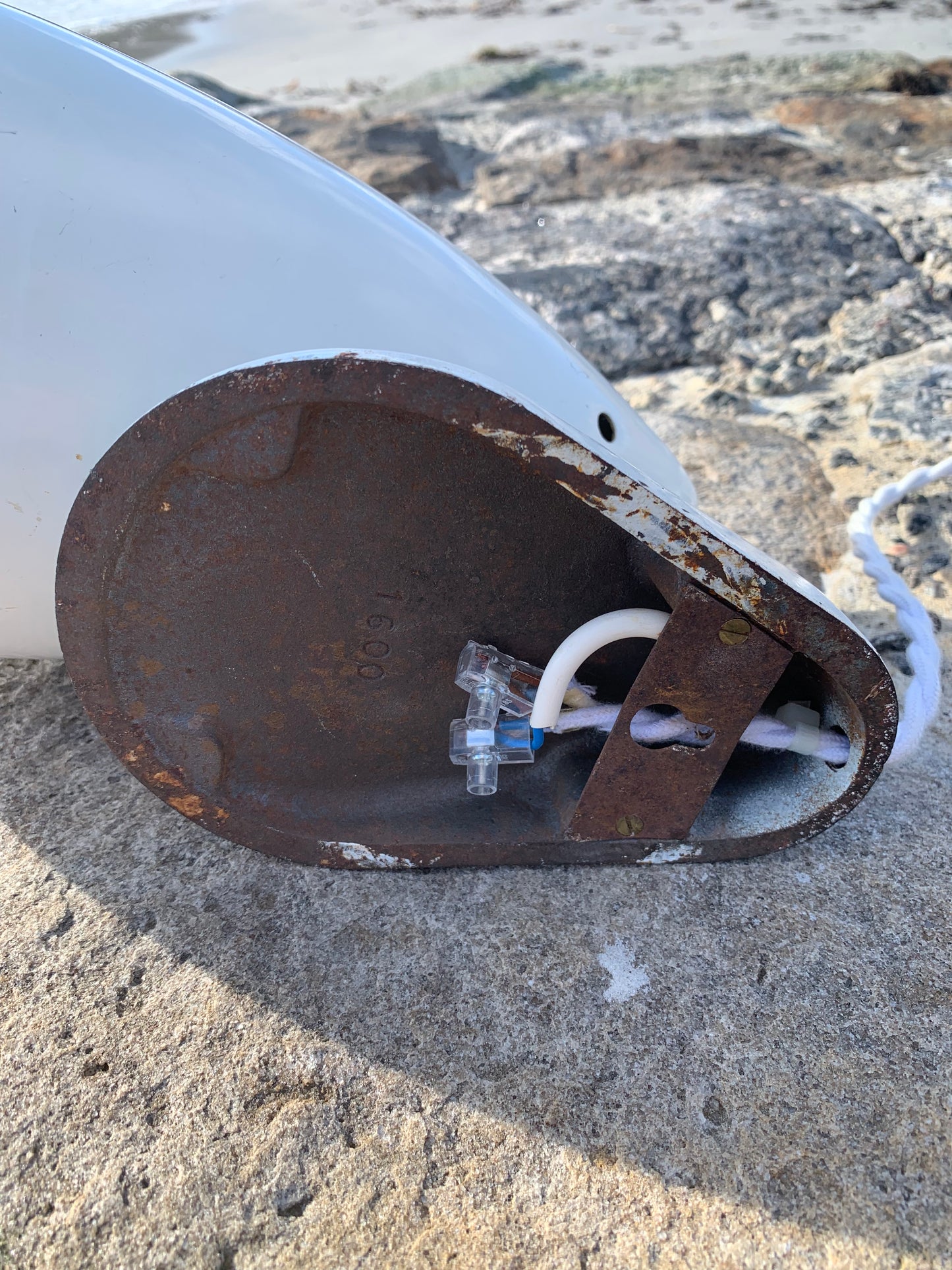 Fransk vintage vägglampa