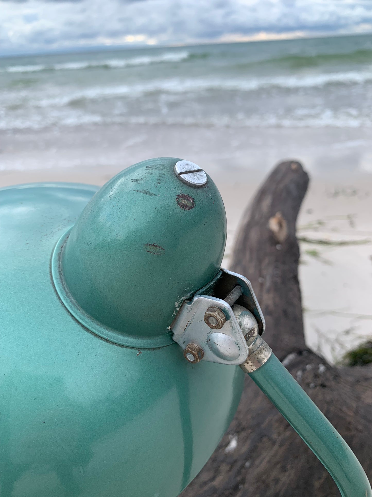 Helo vintage lampa - Grön