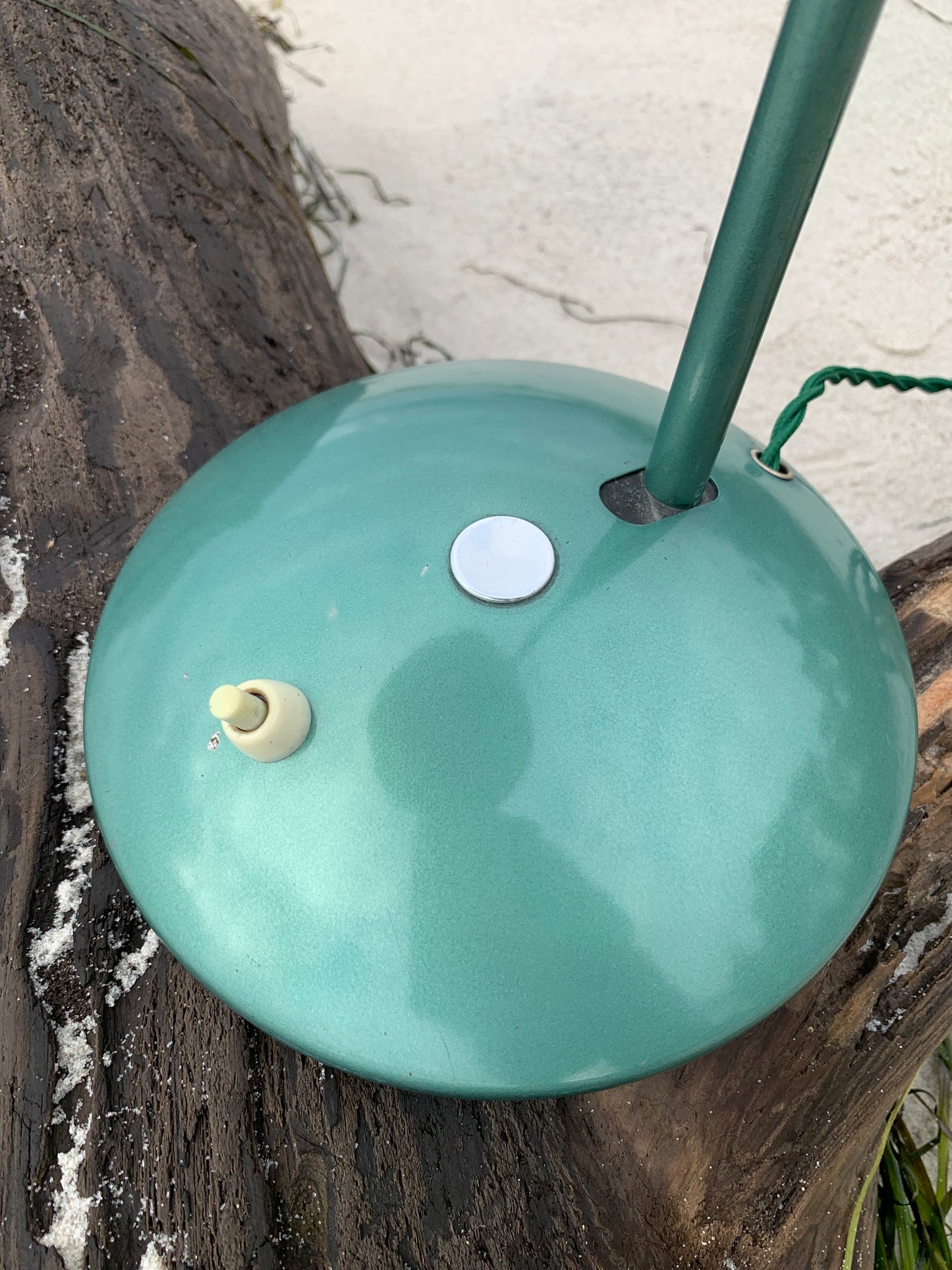 Helo vintage lampa - Grön