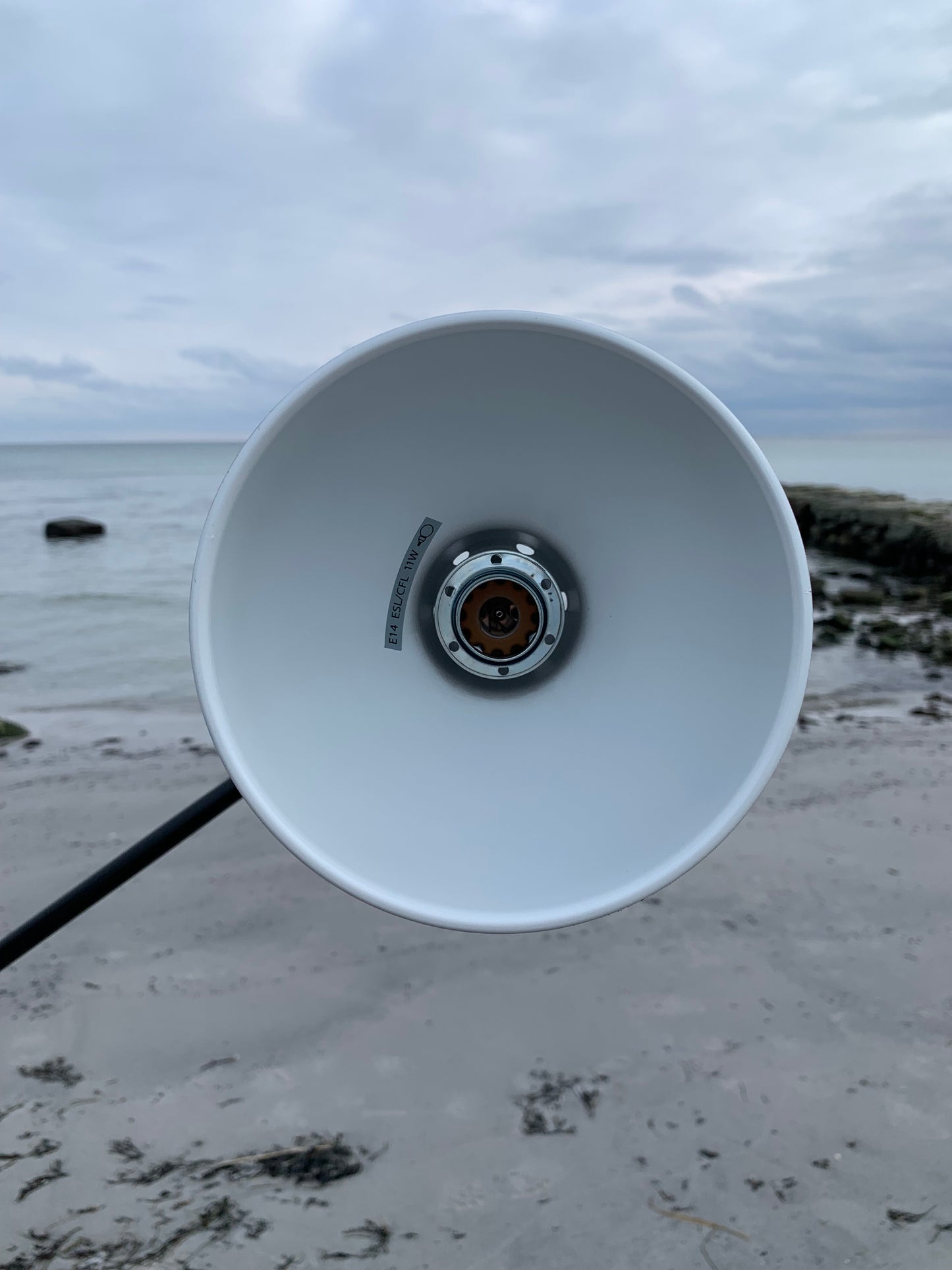 Lampe Gras tak/vägglampa - Svart