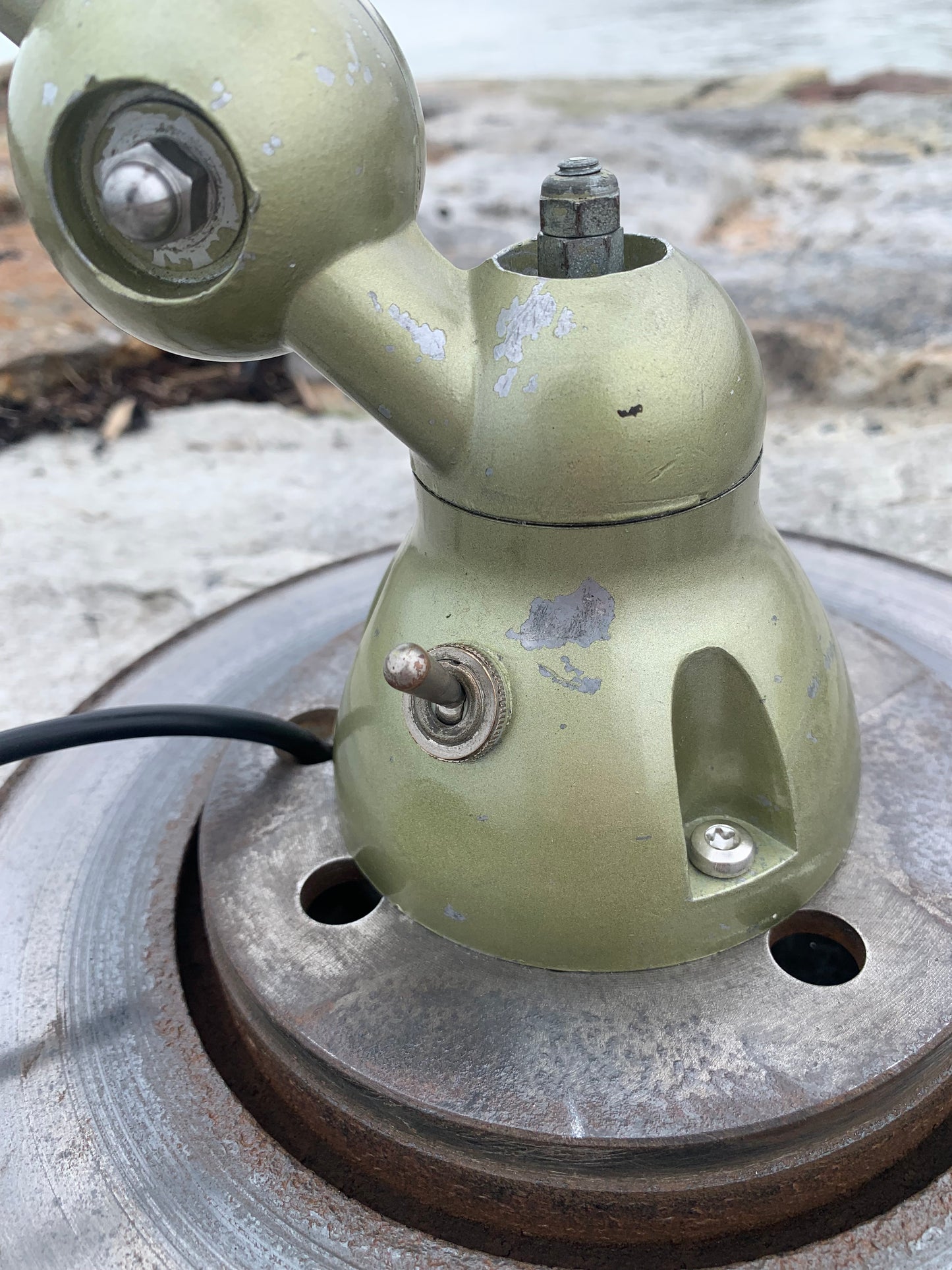 Jieldé bordslampa med 2 armar - Grön