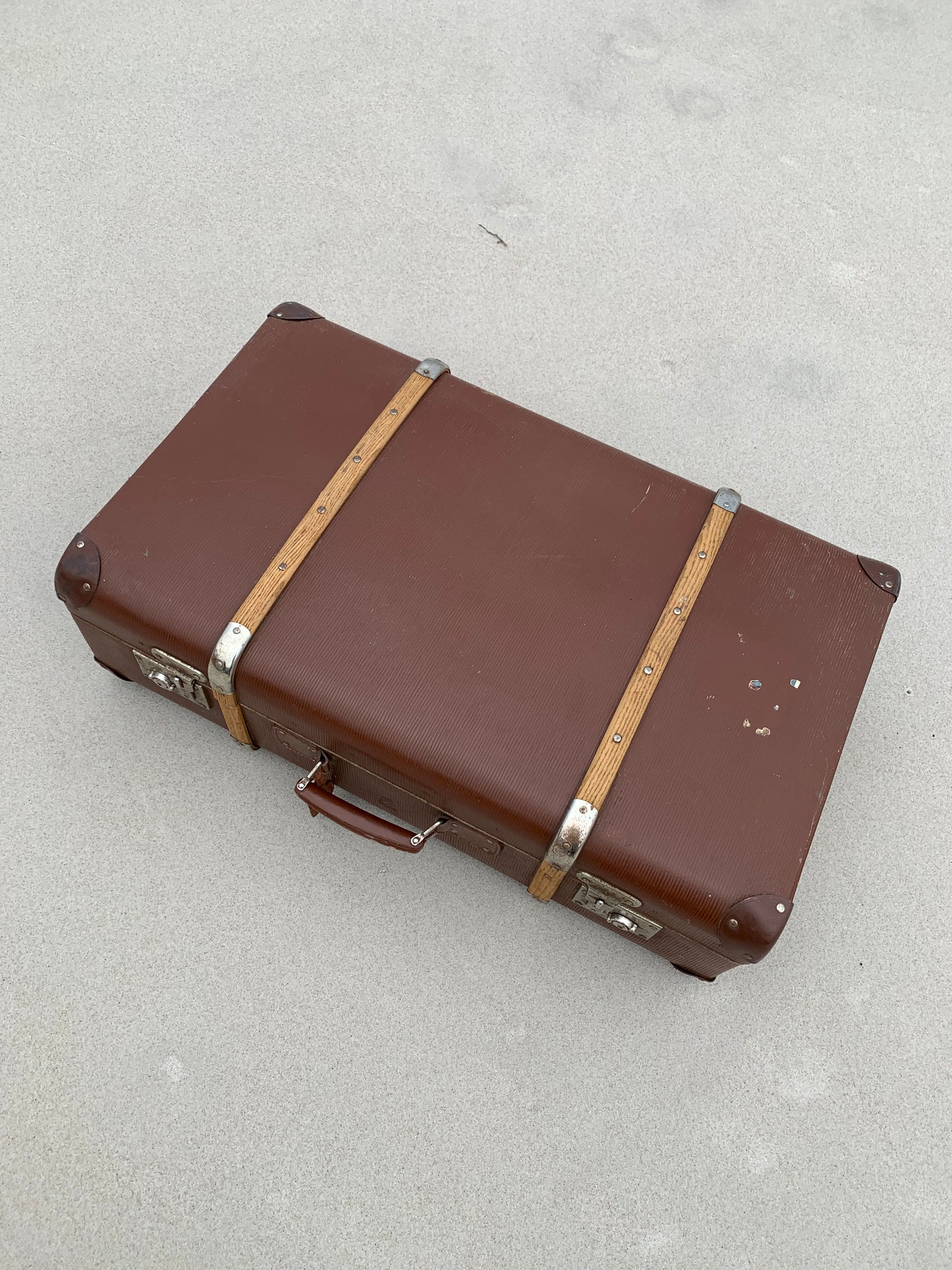 Stor stam med träribbor