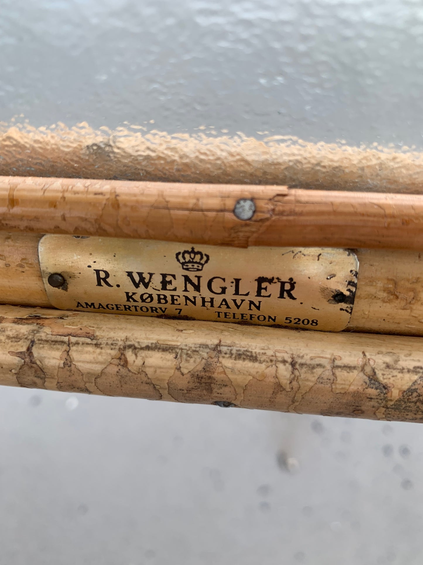 Rullbord/vagn i bambu