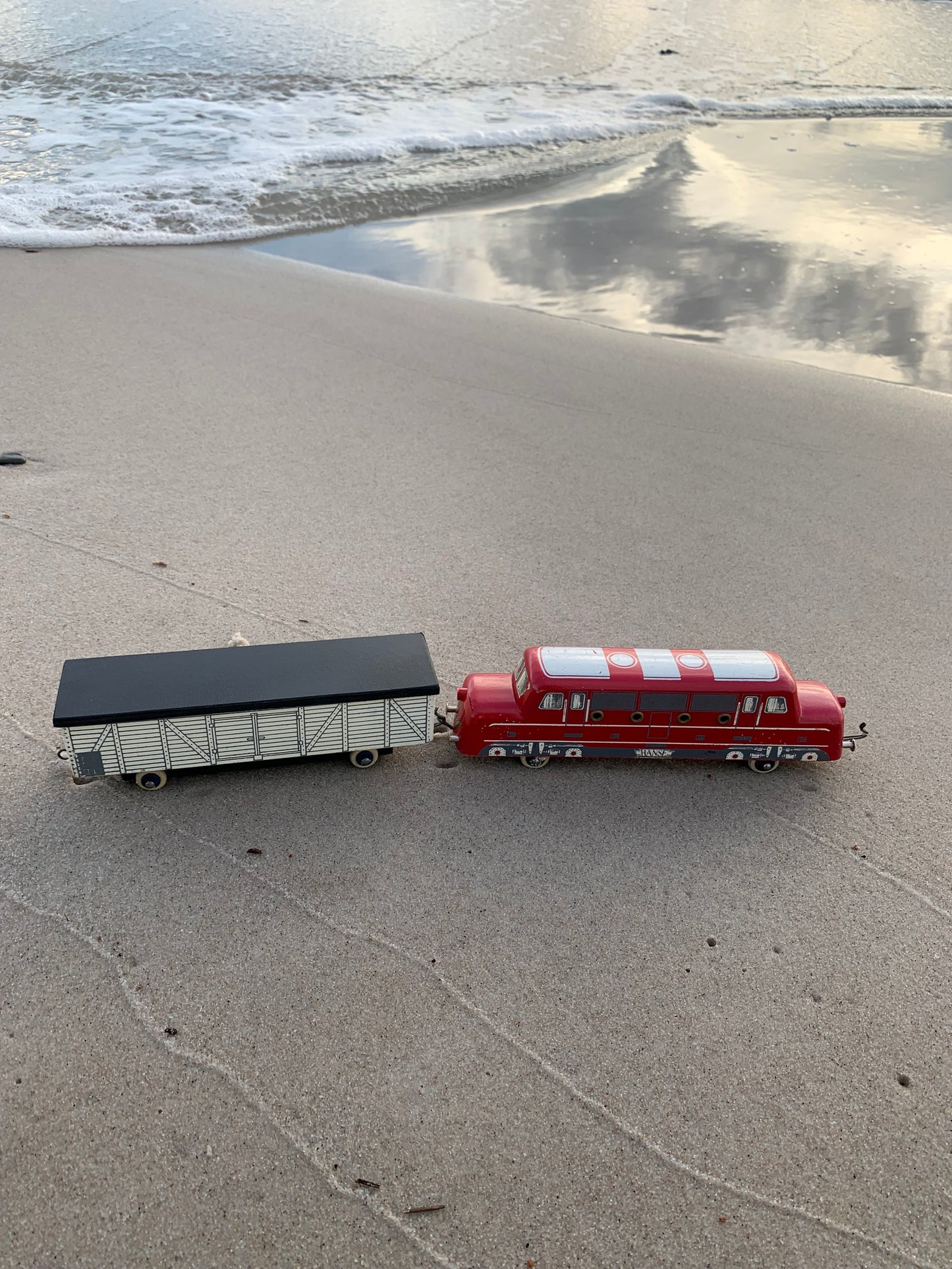 Hanse DSB tåg med vagn