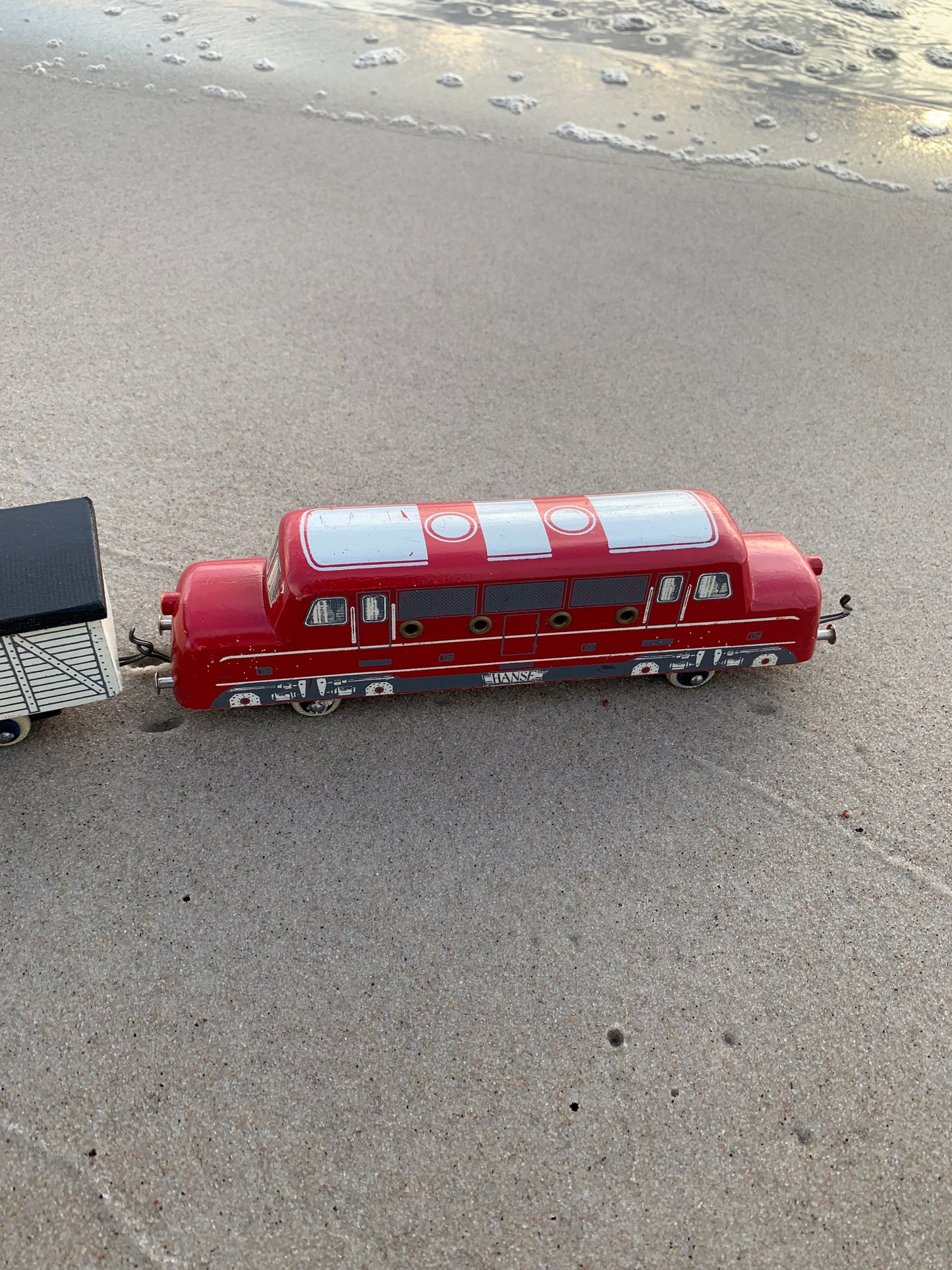 Hanse DSB tåg med vagn