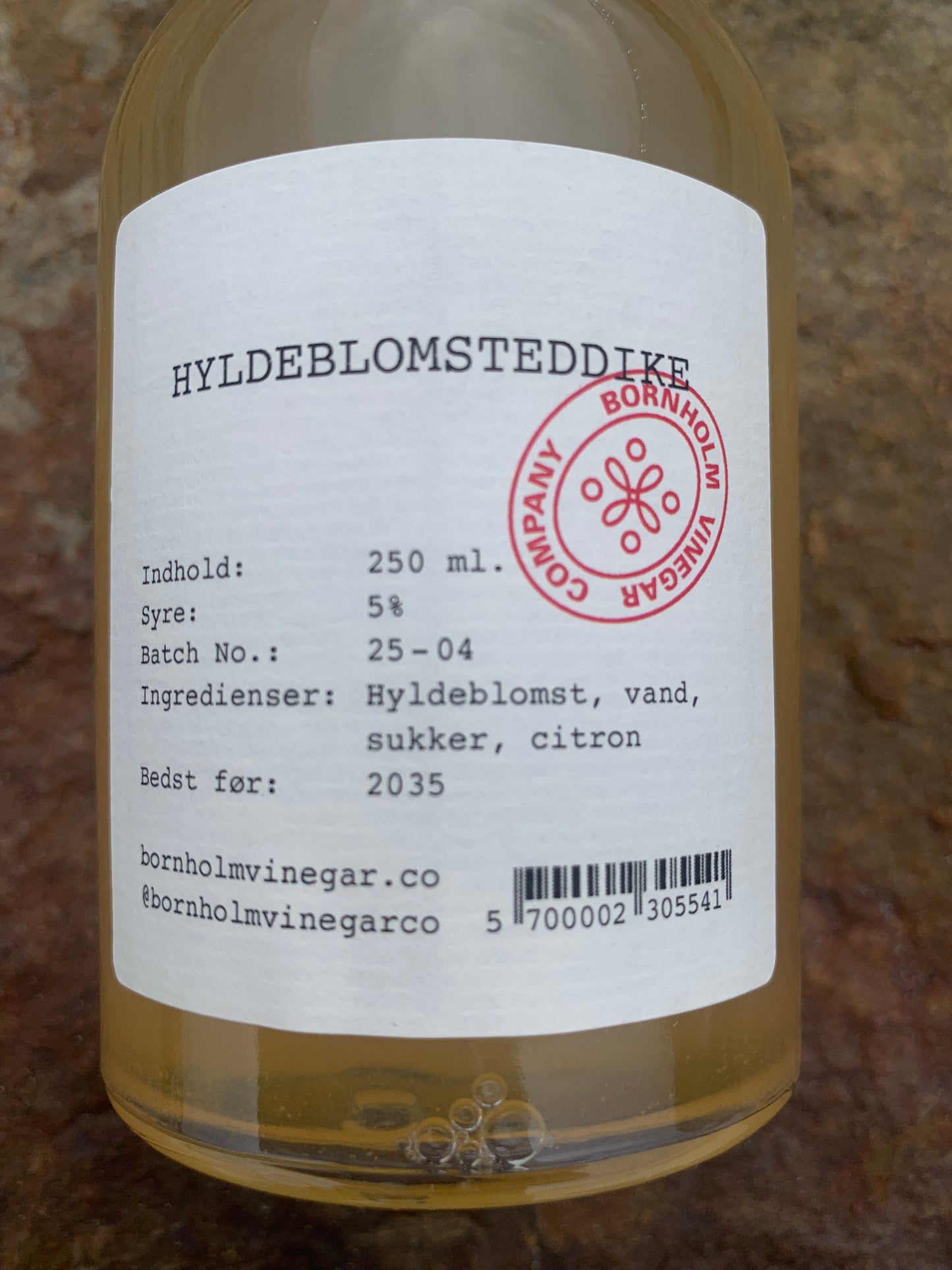 BORNHOLM VINEGAR COMPANY - FLÄDER 250 ml.
