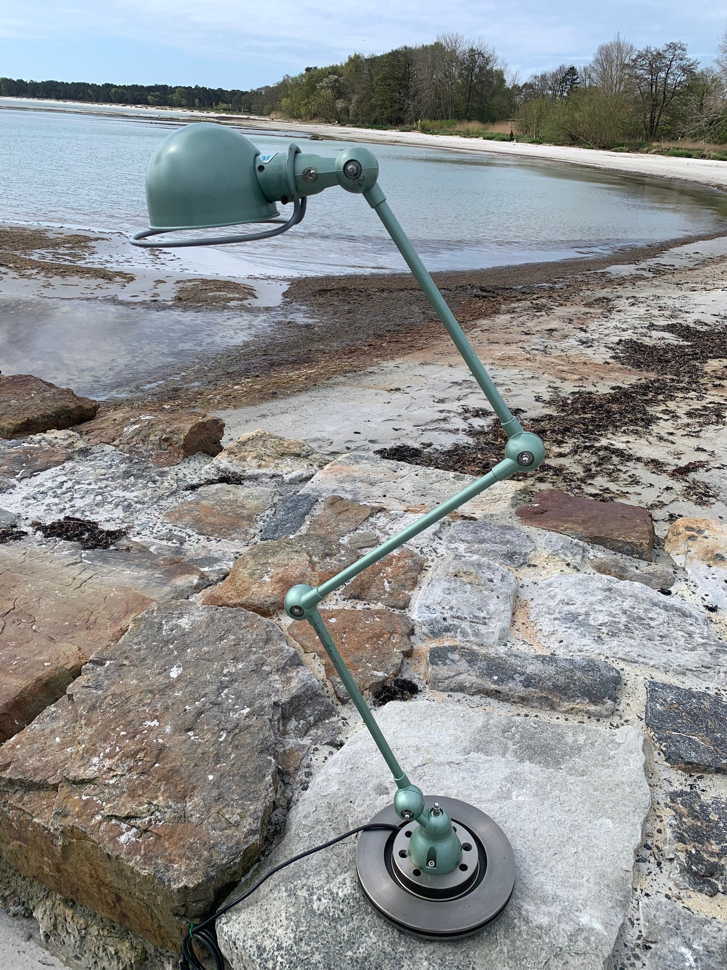 Jieldé med 3 armar - Grön