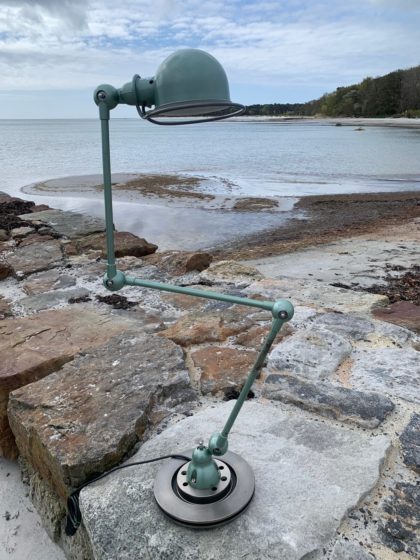 Jieldé med 3 armar - Grön