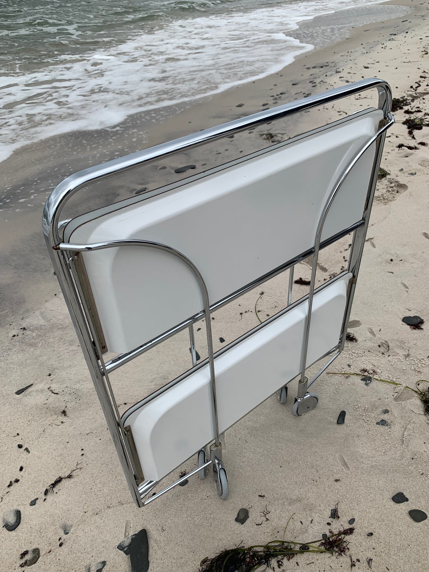 Barbord/barvagn - Vit