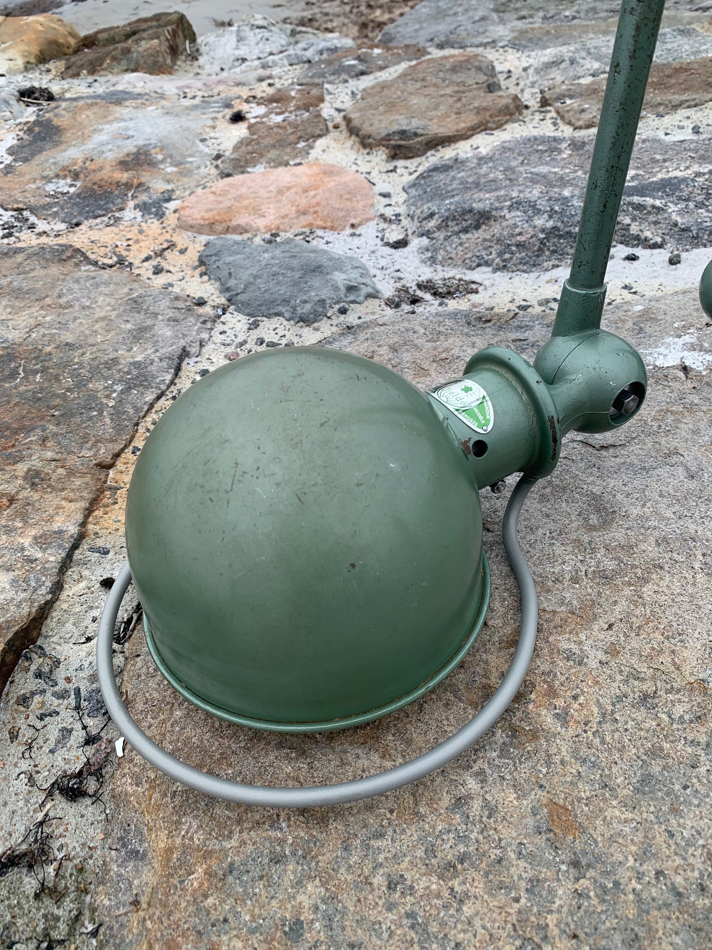 Jieldé vägg-/taklampa med 2 armar - Grön