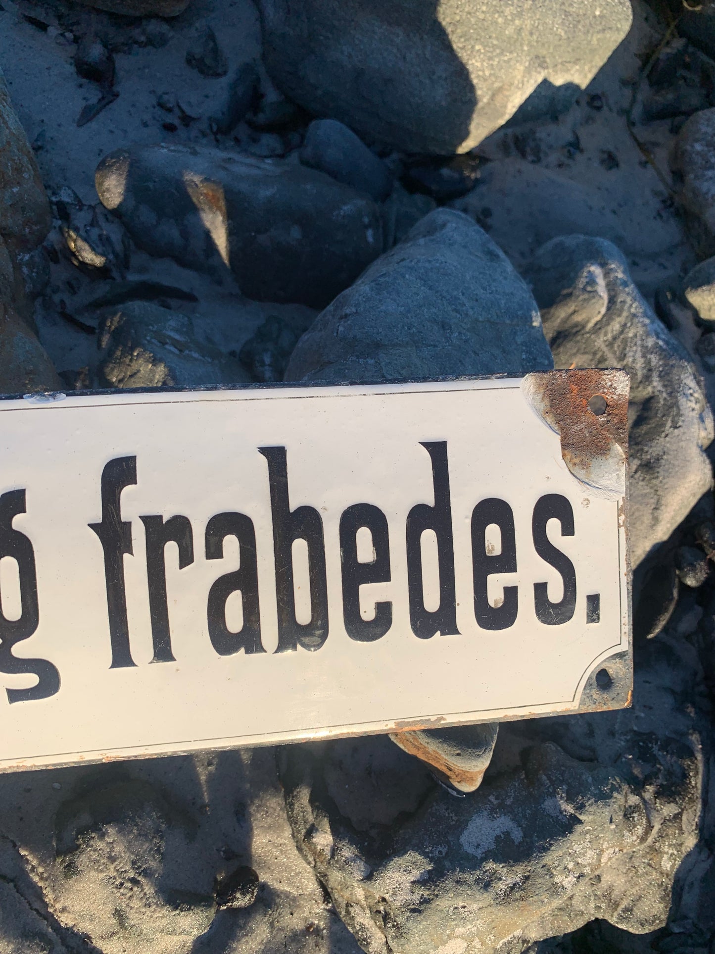 Emaljskylt - Rökning är förbjuden
