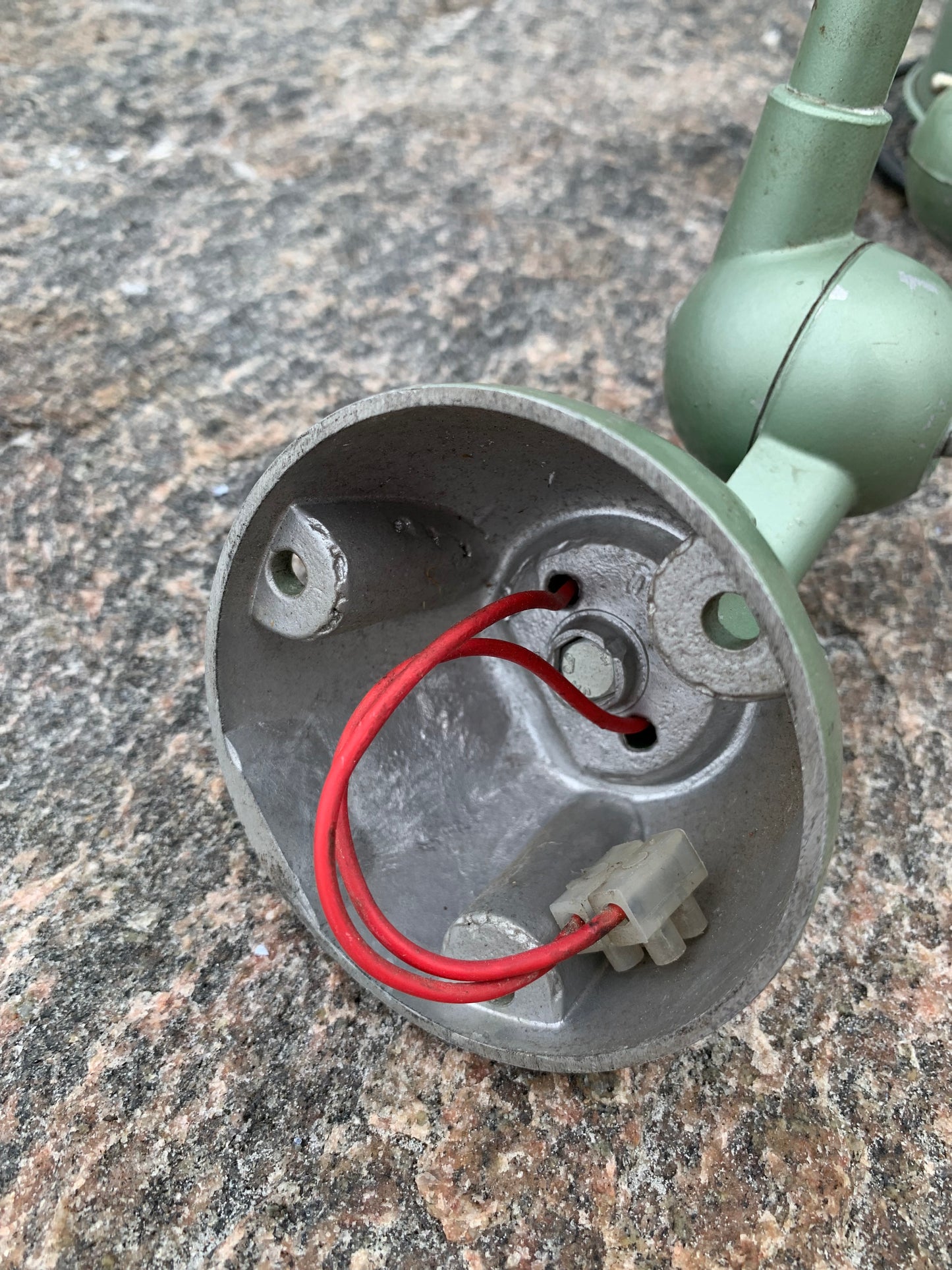 Jieldé vägg-/taklampa med 2 armar - Grön