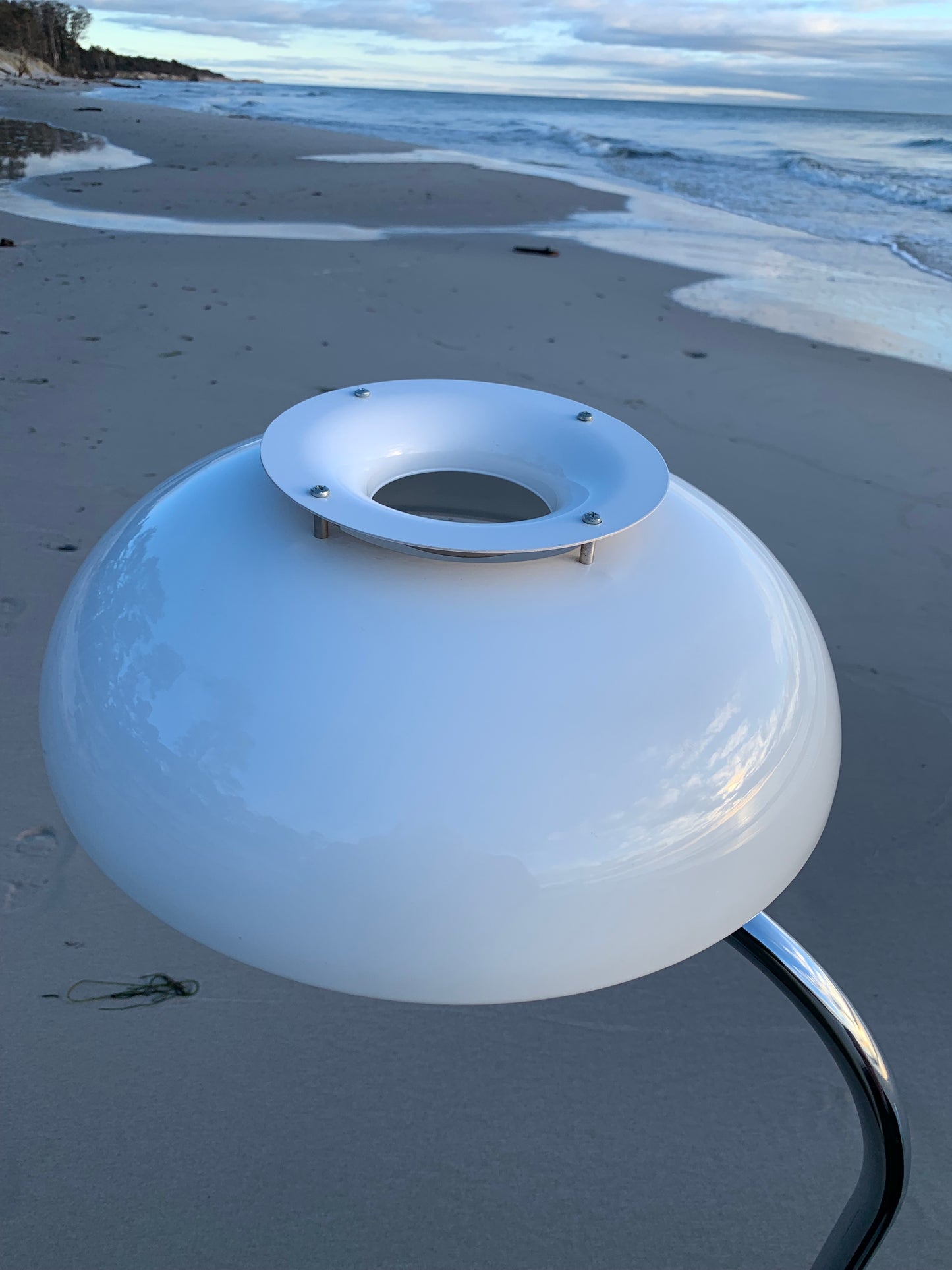 Lampa från en bank i Sverige