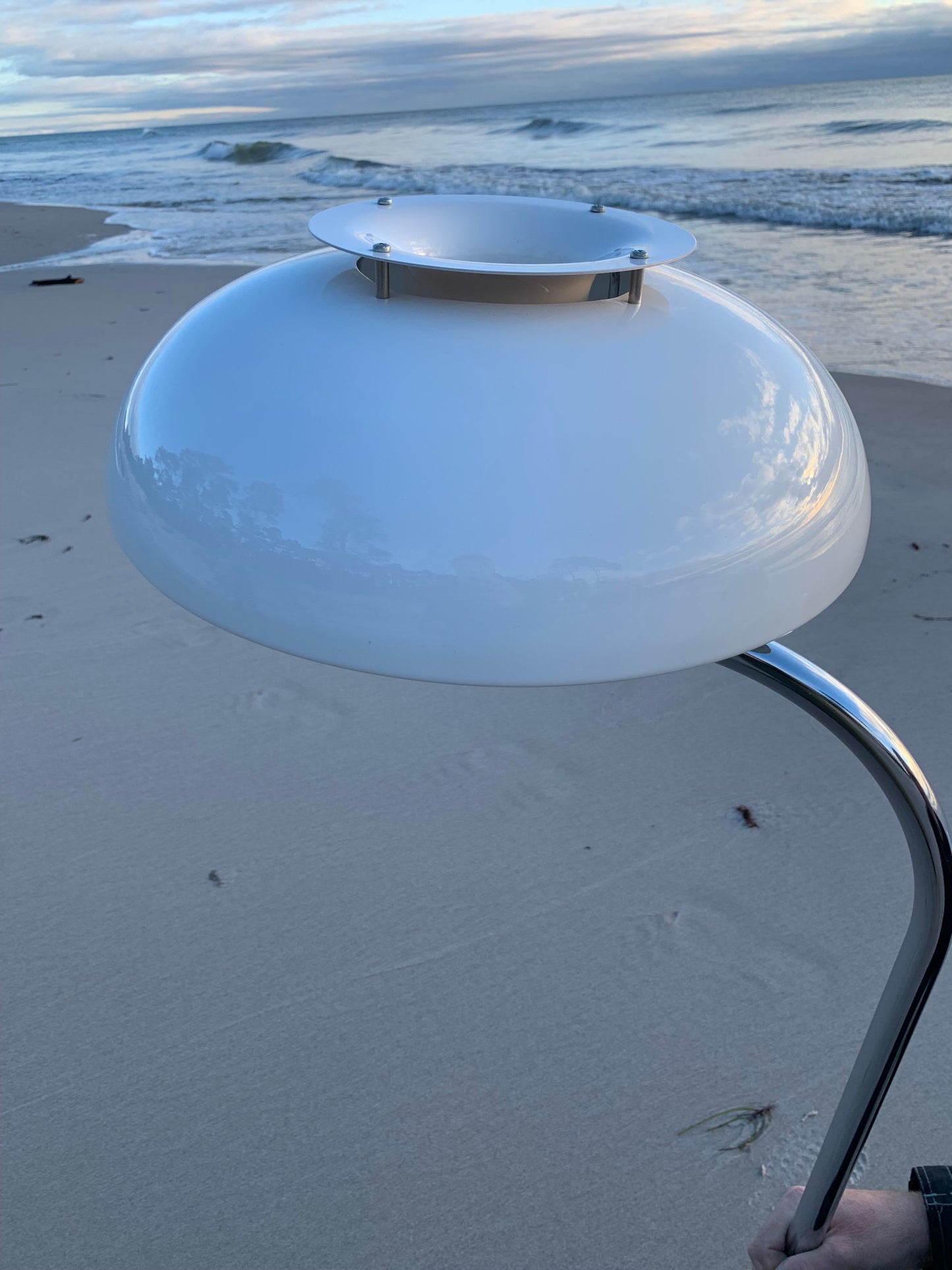 Lampa från en bank i Sverige