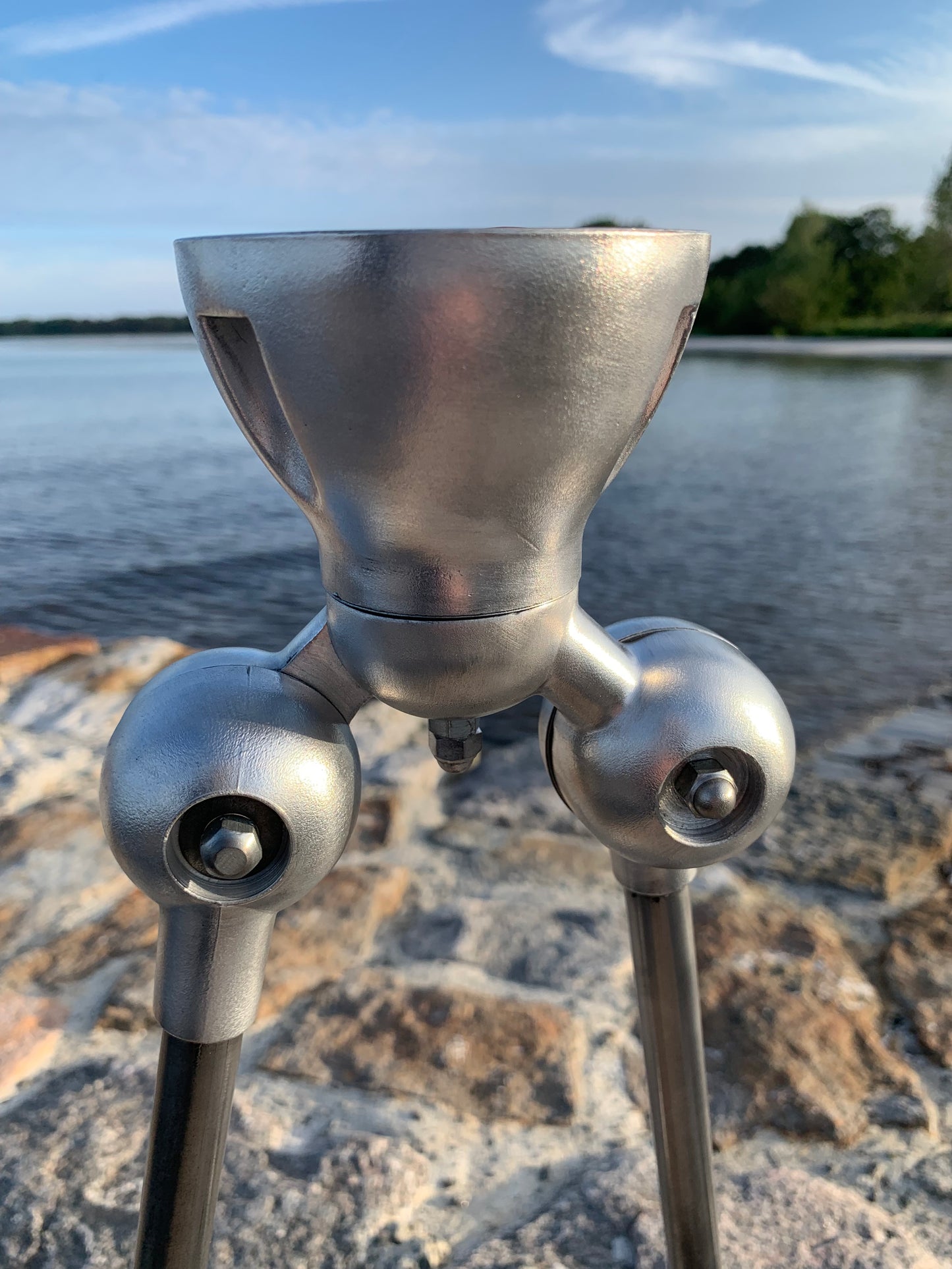 Jieldé taklampa med dubbelfäste och 2 x 2 armar