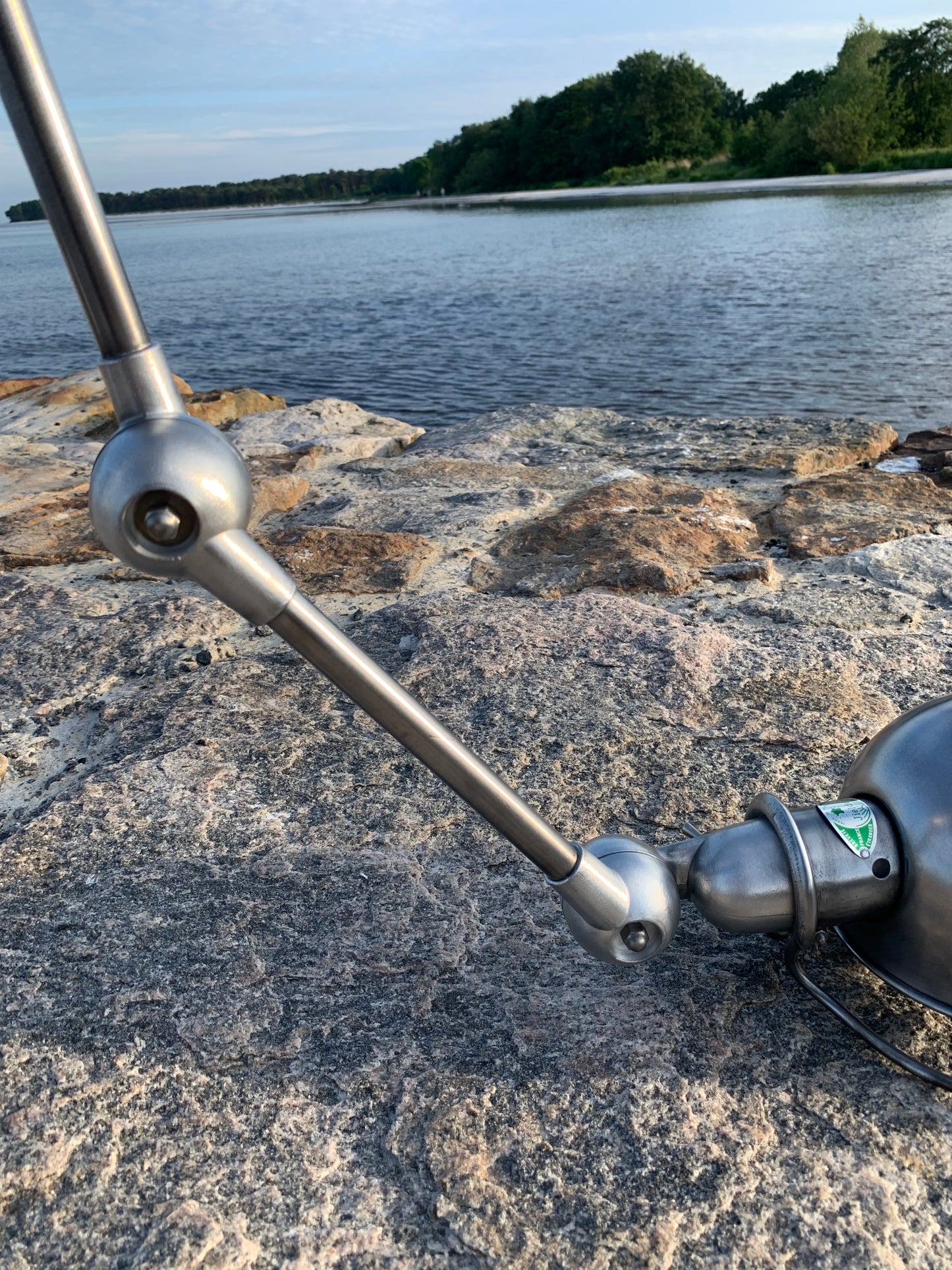 Jieldé taklampa med dubbelfäste och 2 x 2 armar