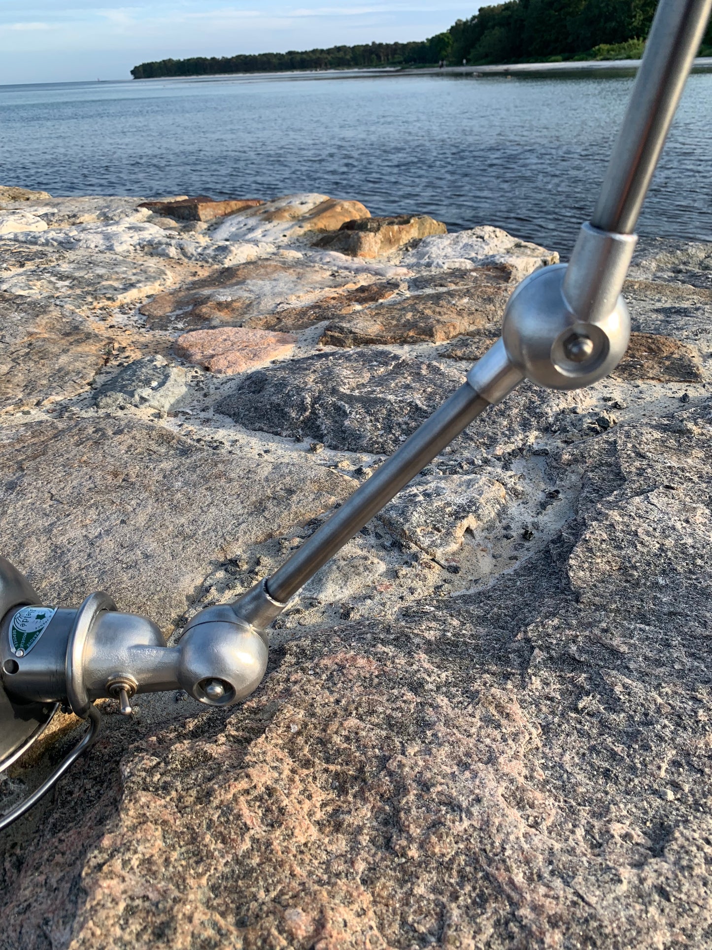 Jieldé taklampa med dubbelfäste och 2 x 2 armar