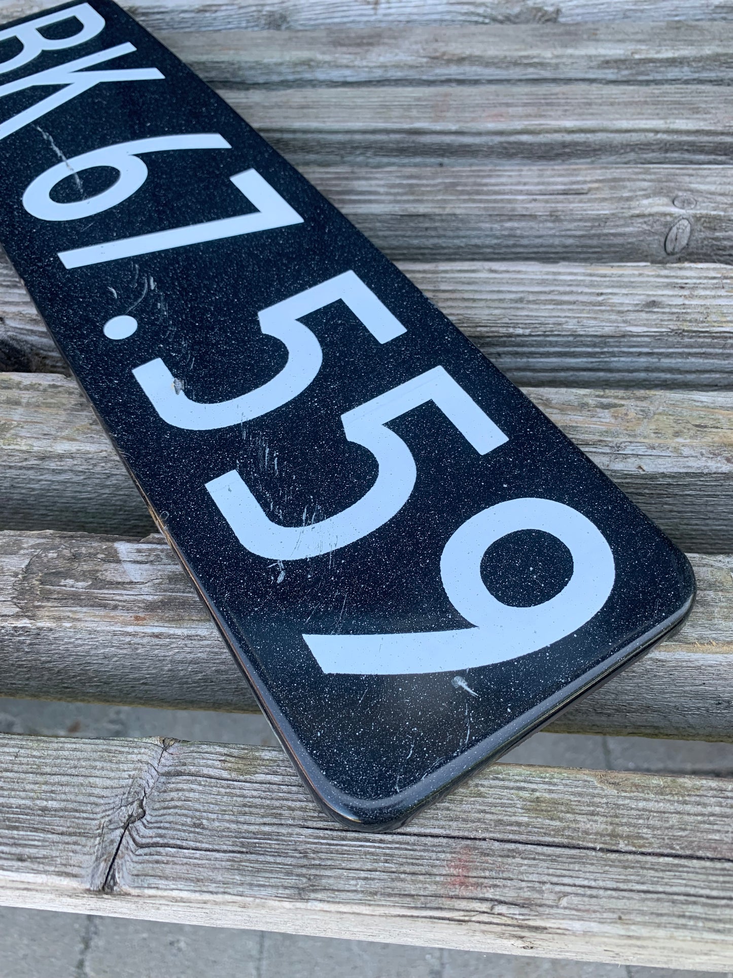 Registreringsskylt
