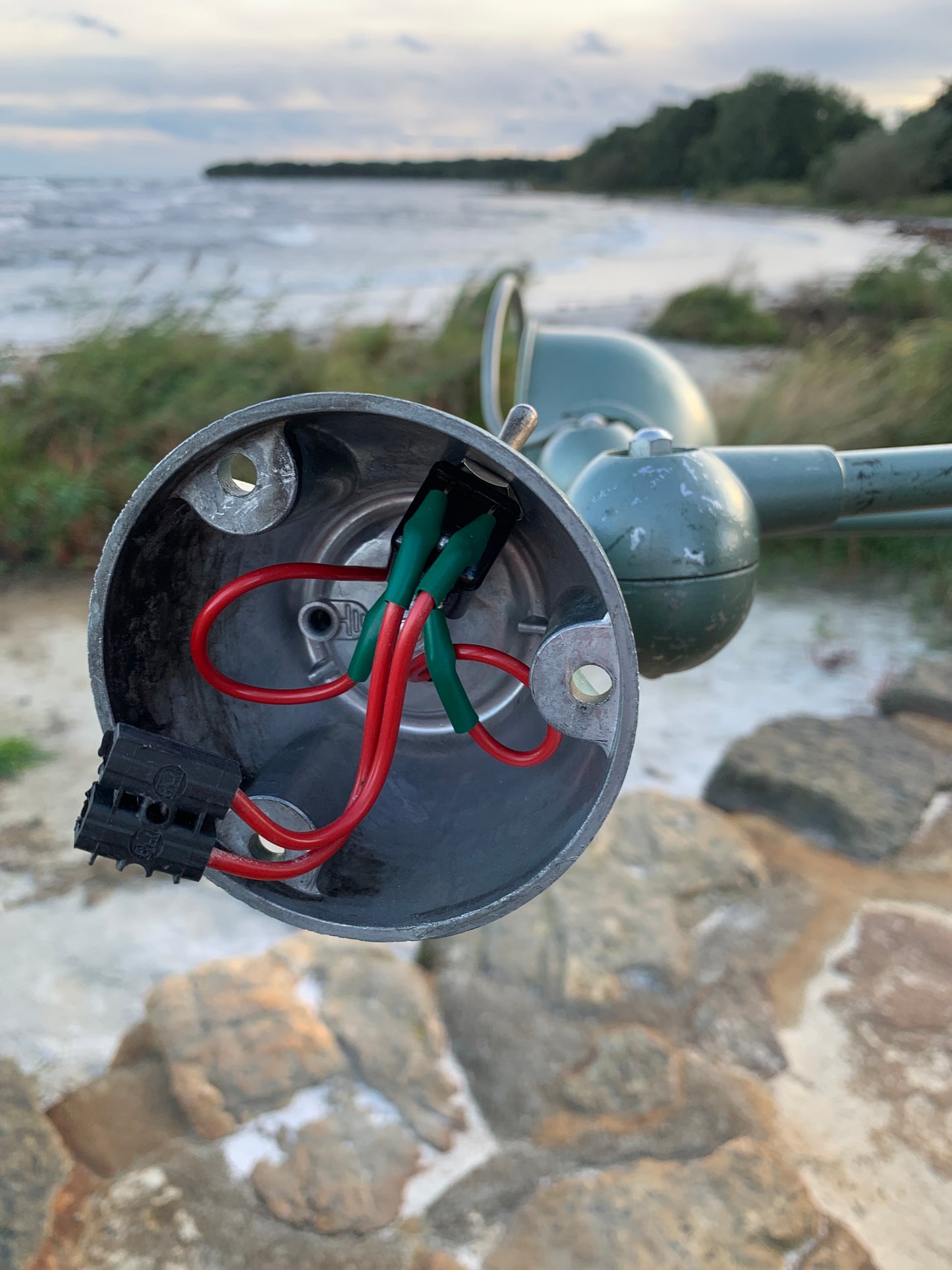 Jieldé vägg-/taklampa med 2 armar - Grön