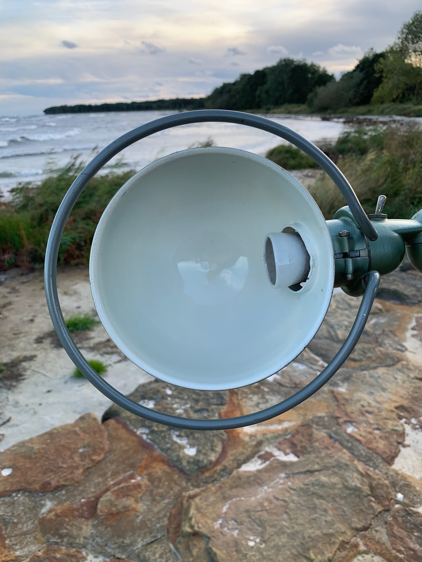 Jieldé vägglampa - Grön