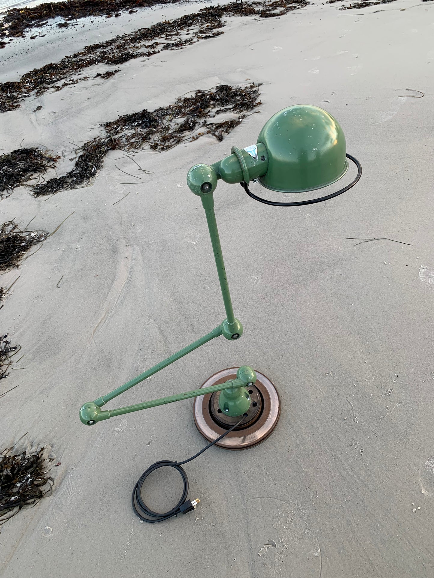 Jieldé bords-/golvlampa med 3 armar - Grön